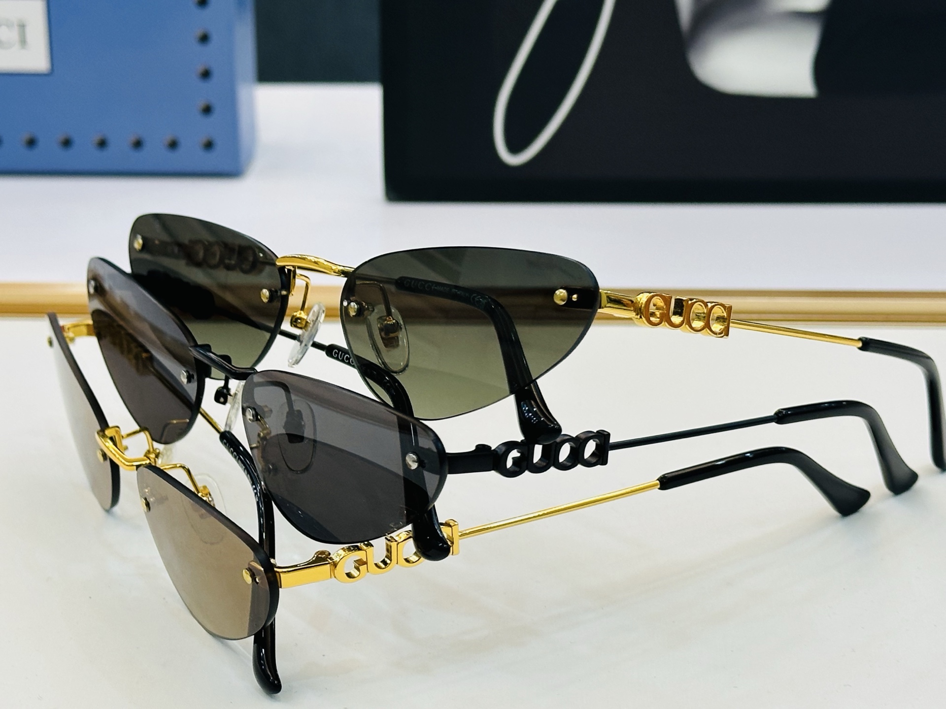 GUCC* 古家 GG1812S 🐝🐝系列 Size：63口18-145 🍁🍁 F超绝品质太阳镜 。