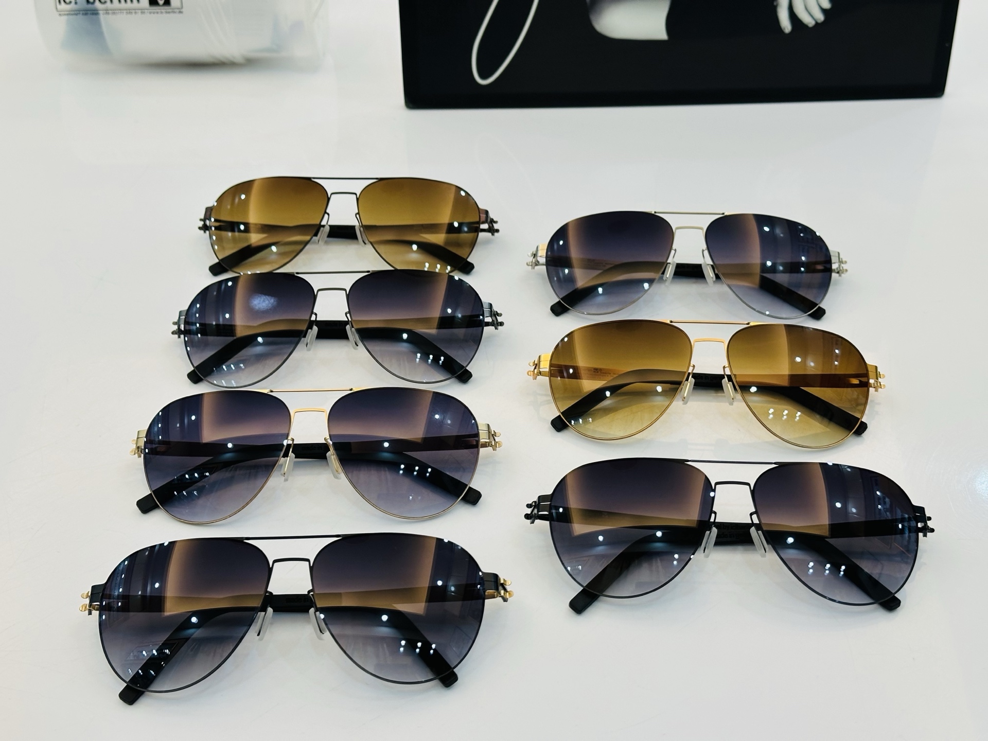 🆕IC系列 ❤️ 【ic! berli*】Slim   德国柏林超轻眼镜 无螺丝 🧨size 58口14