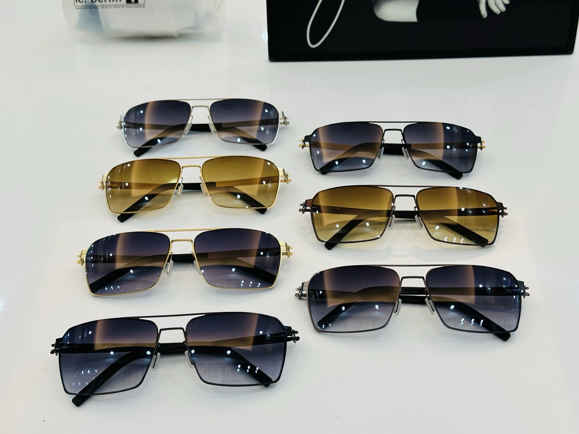 🆕IC系列 ❤️ 【ic! berli*】Seekorso    德国柏林超轻眼镜 无螺丝 🧨size 