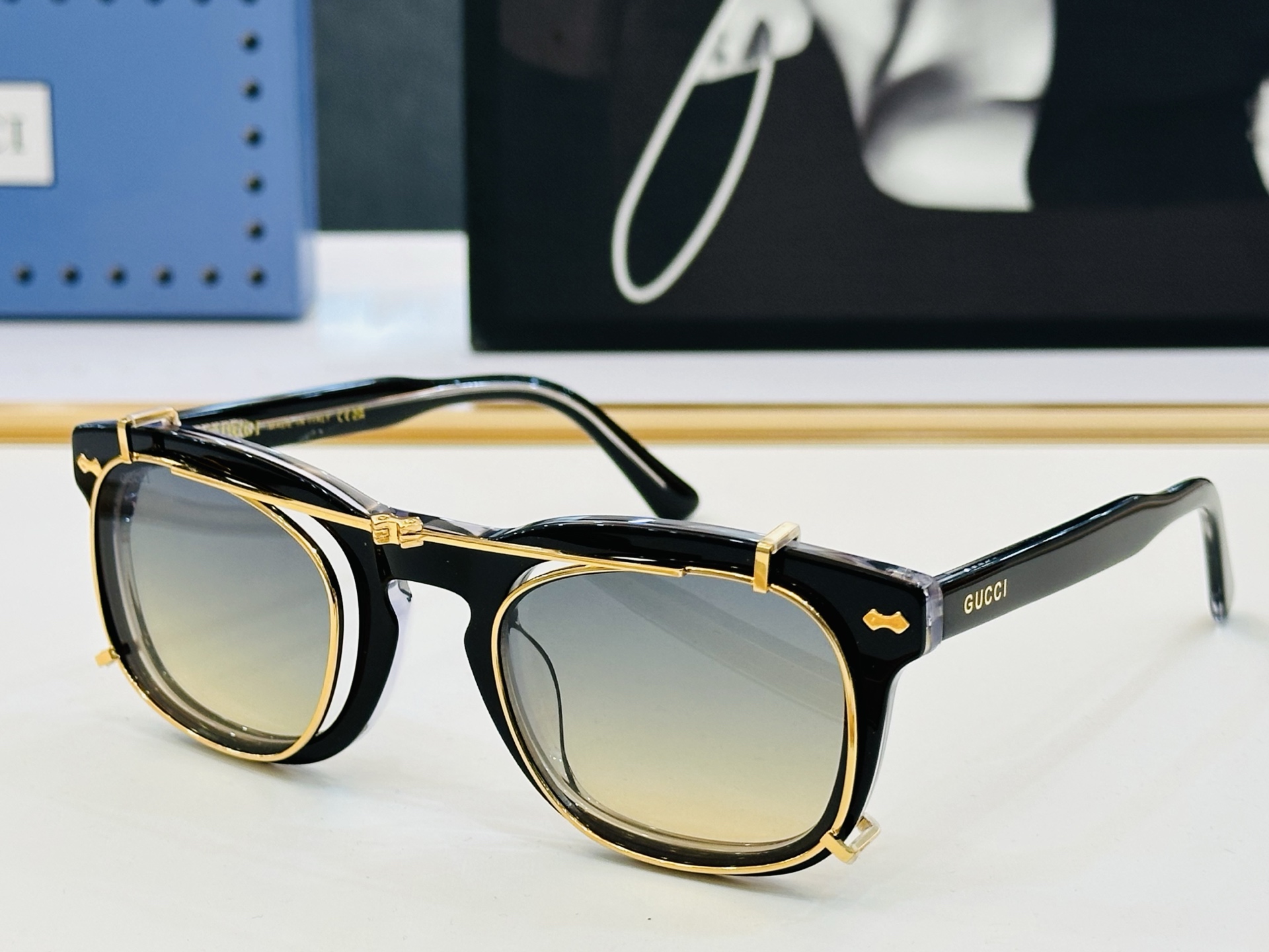 GUCC* 古家 GG0182S 🐝🐝系列 Size：51口21-145 🍁🍁 J超绝品质 。