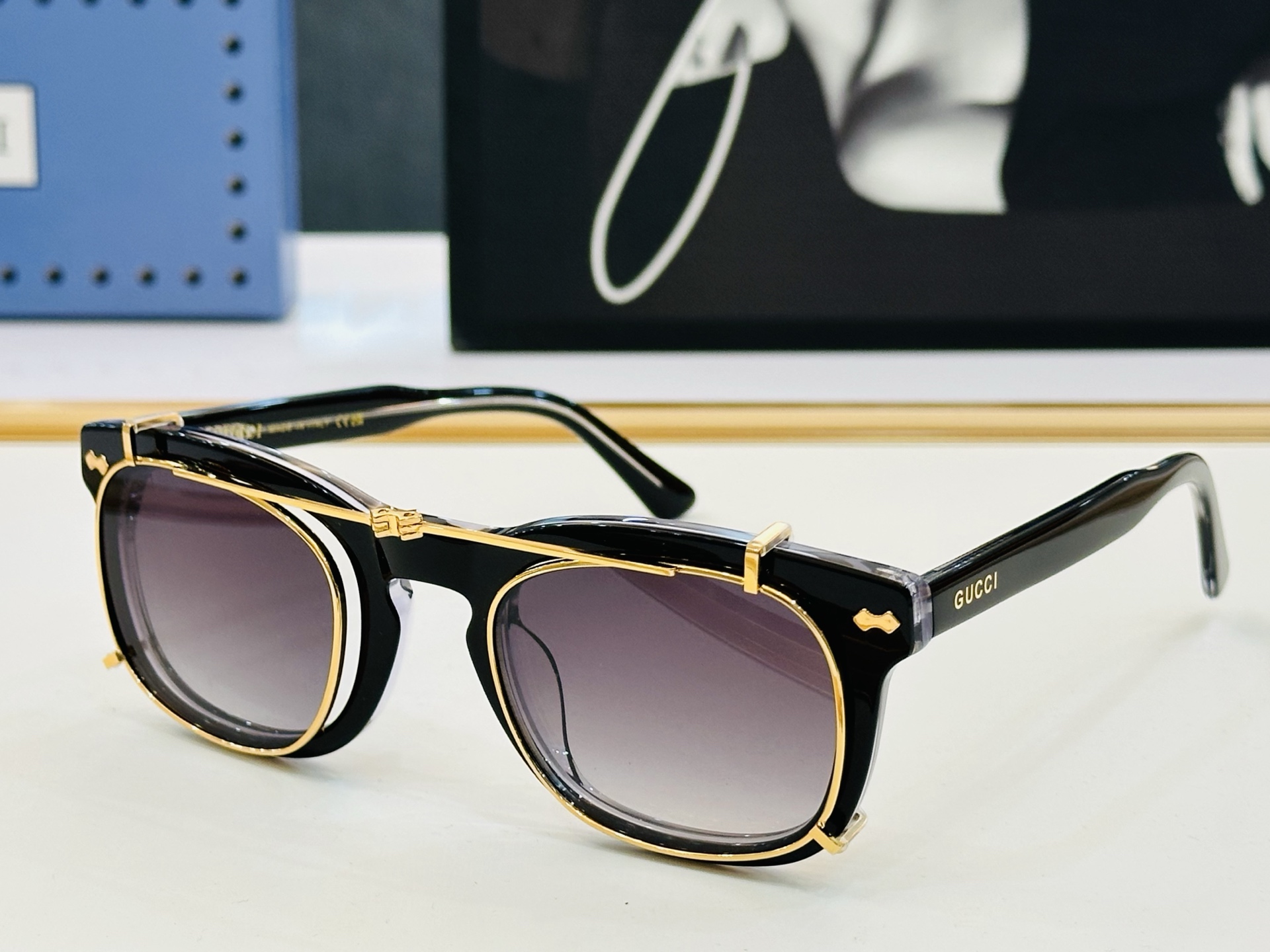 GUCC* 古家 GG0182S 🐝🐝系列 Size：51口21-145 🍁🍁 J超绝品质 。