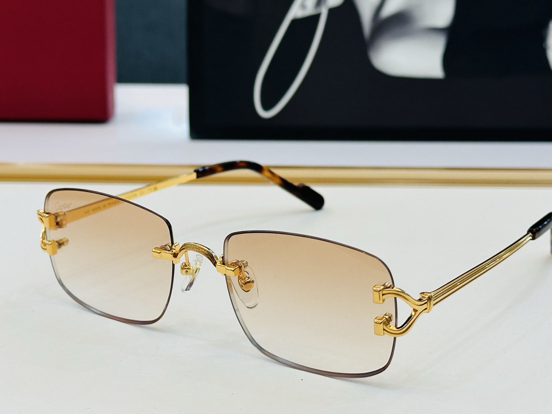 🆕 原版Cartie* 卡家 官网经典款 太阳镜 CT0717S Size：56口18-142  电镀工