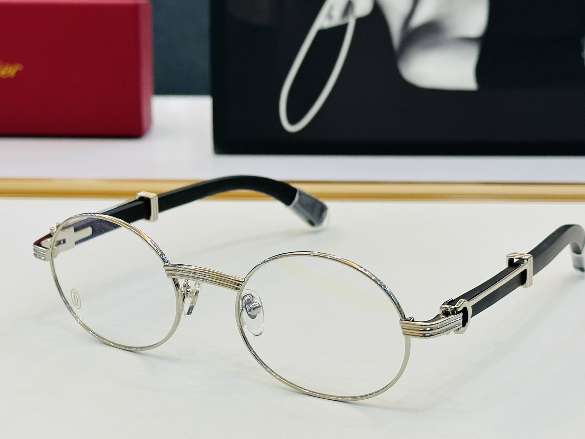 🆕 原版Cartie* 卡家 官网经典款 太阳镜 CT0464S Size：53口22-145 电镀工艺