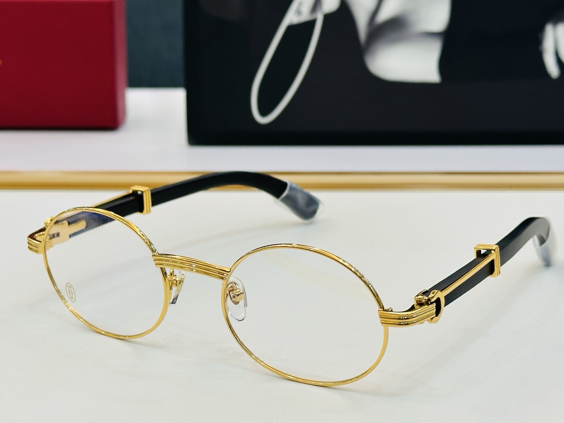 🆕 原版Cartie* 卡家 官网经典款 太阳镜 CT0464S Size：53口22-145 电镀工艺
