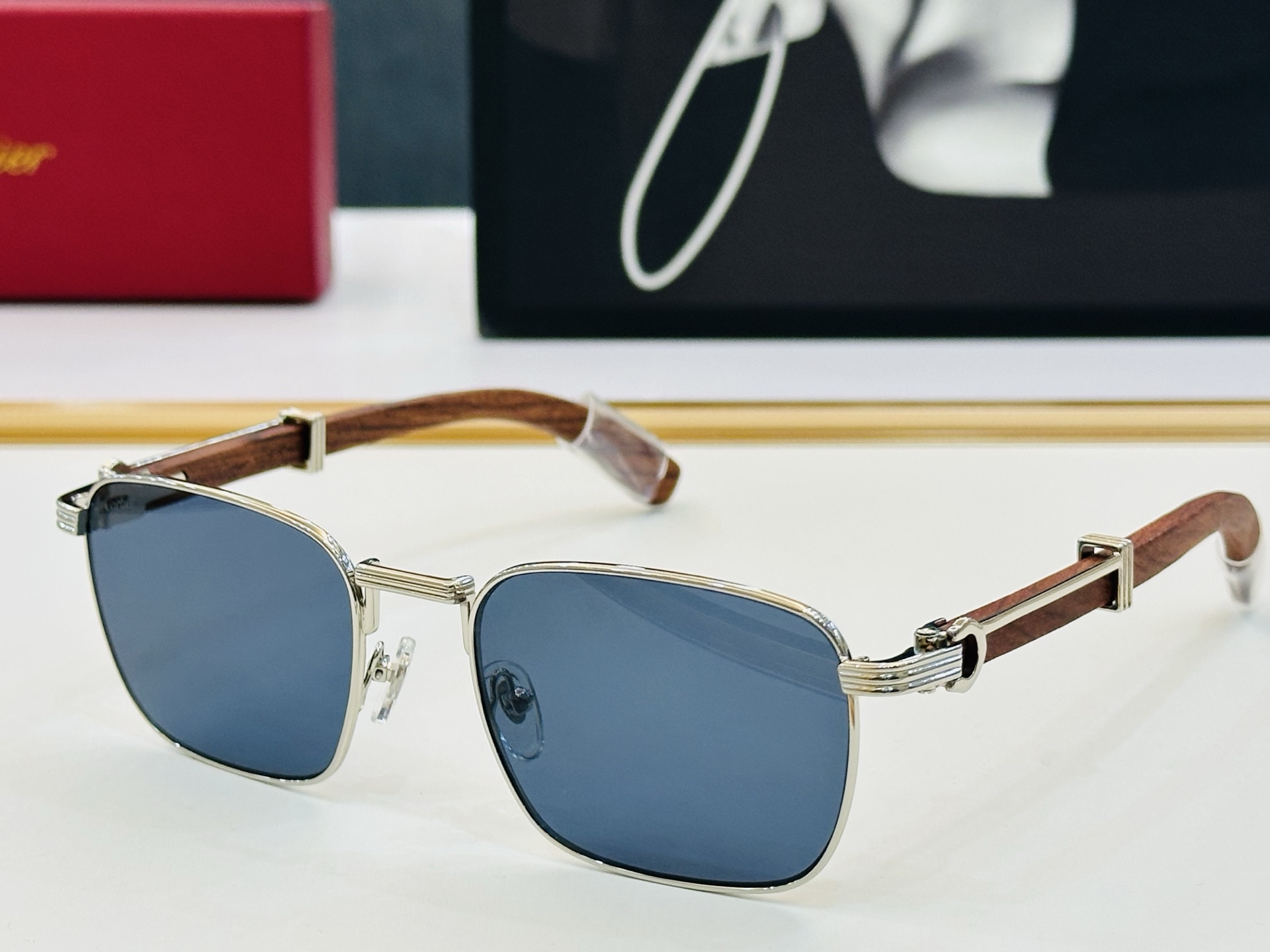 🆕 原版Cartie* 卡家 官网经典款 太阳镜 CT0363S Size：54口21-145 电镀工艺