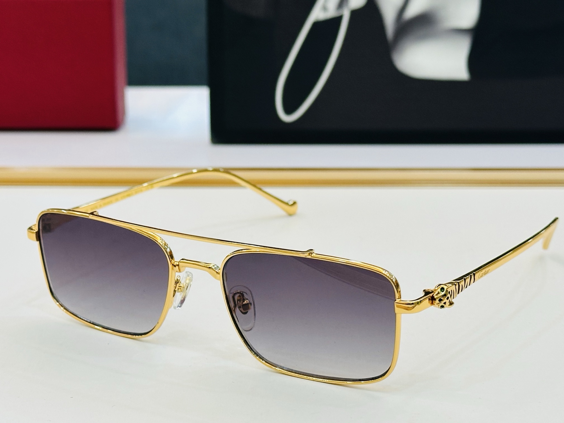 🆕 原版Cartie* 卡家 太阳镜 CT01593LO Size：57口9-142 电镀工艺精湛大牌品