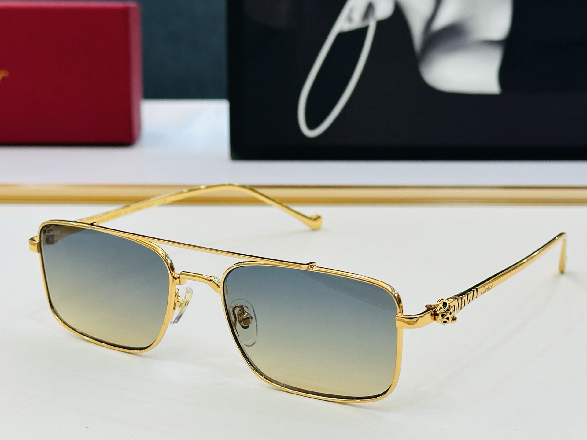 🆕 原版Cartie* 卡家 太阳镜 CT01593LO Size：57口9-142 电镀工艺精湛大牌品