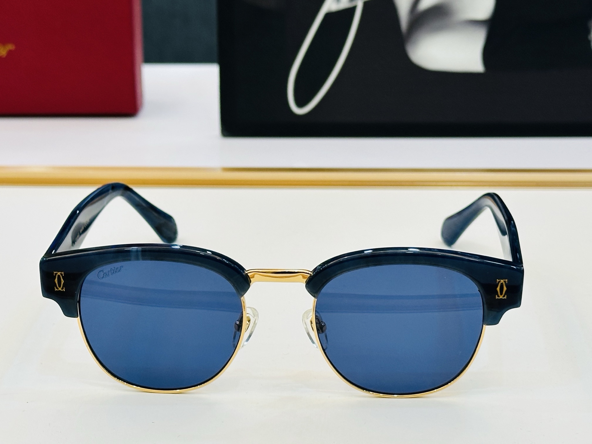 🆕 原版Cartie* 卡家 太阳镜 CT0366S Size：52口21-145 电镀工艺精湛大牌品 