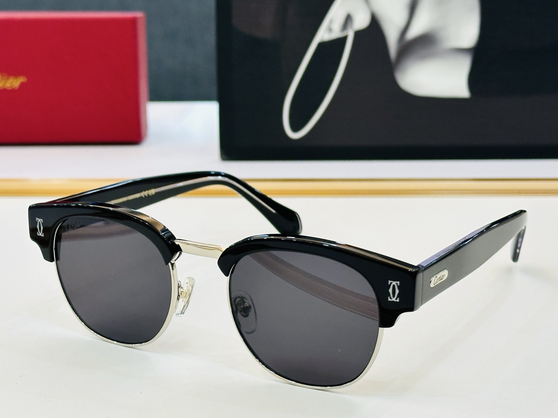 🆕 原版Cartie* 卡家 太阳镜 CT0366S Size：52口21-145 电镀工艺精湛大牌品 