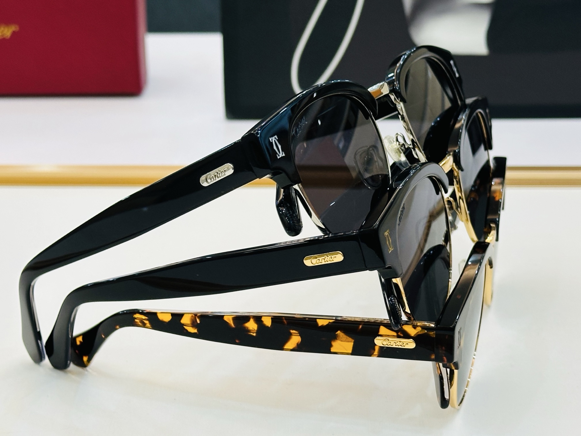 🆕 原版Cartie* 卡家 太阳镜 CT0366S Size：52口21-145 电镀工艺精湛大牌品 