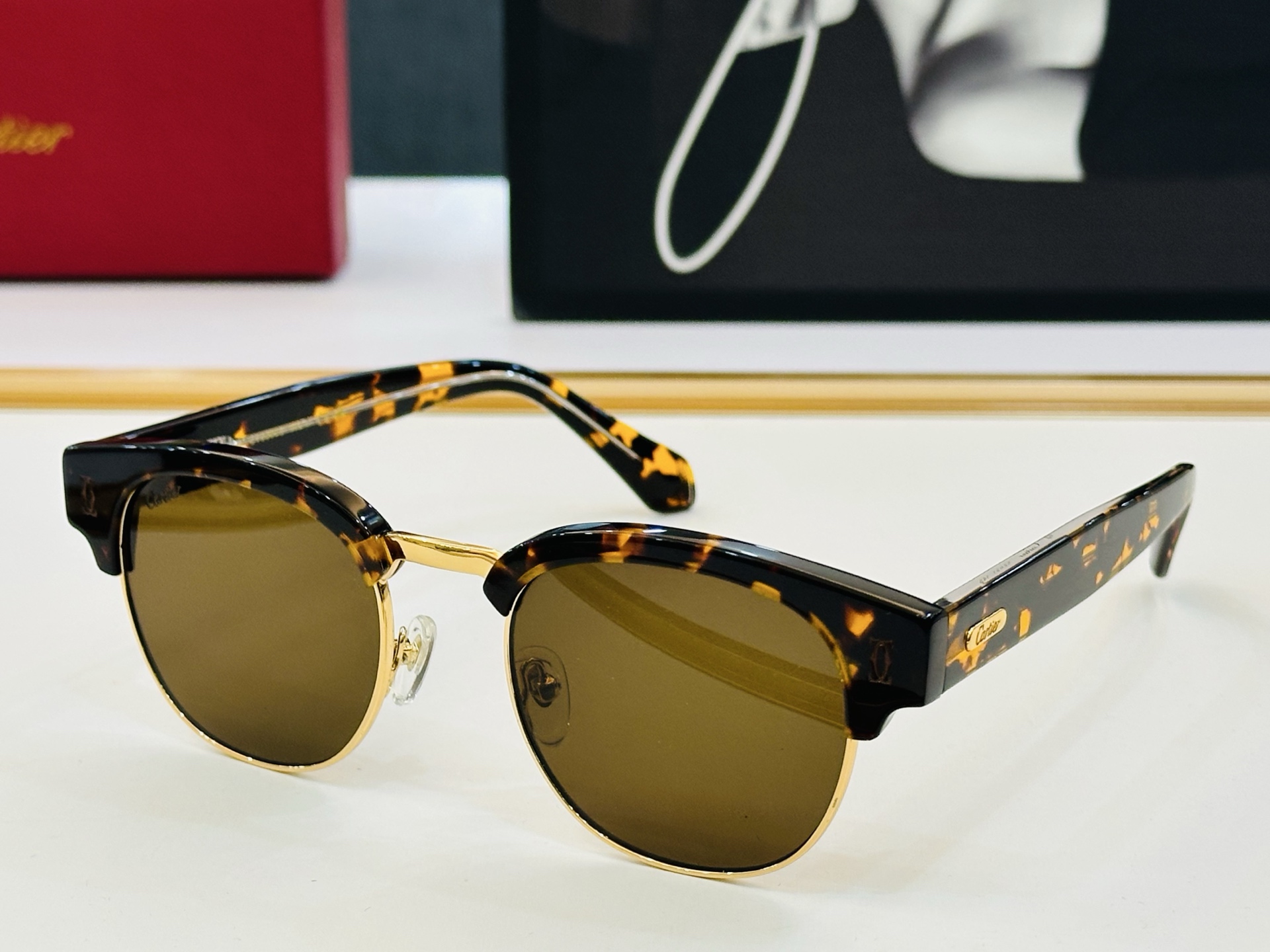 🆕 原版Cartie* 卡家 太阳镜 CT0366S Size：52口21-145 电镀工艺精湛大牌品 