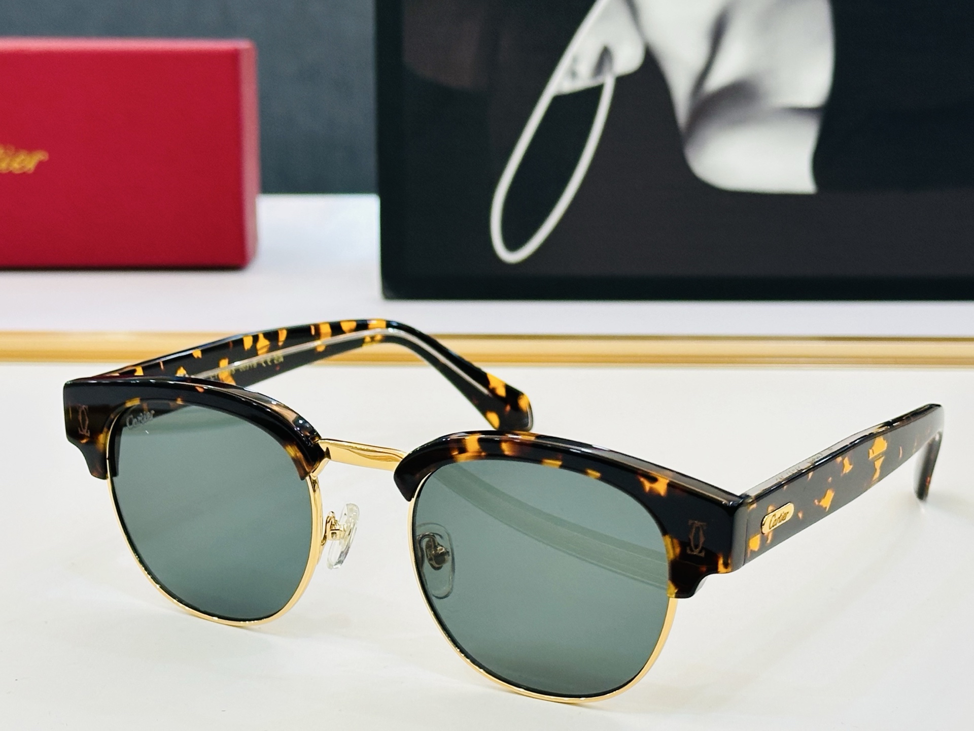 🆕 原版Cartie* 卡家 太阳镜 CT0366S Size：52口21-145 电镀工艺精湛大牌品 