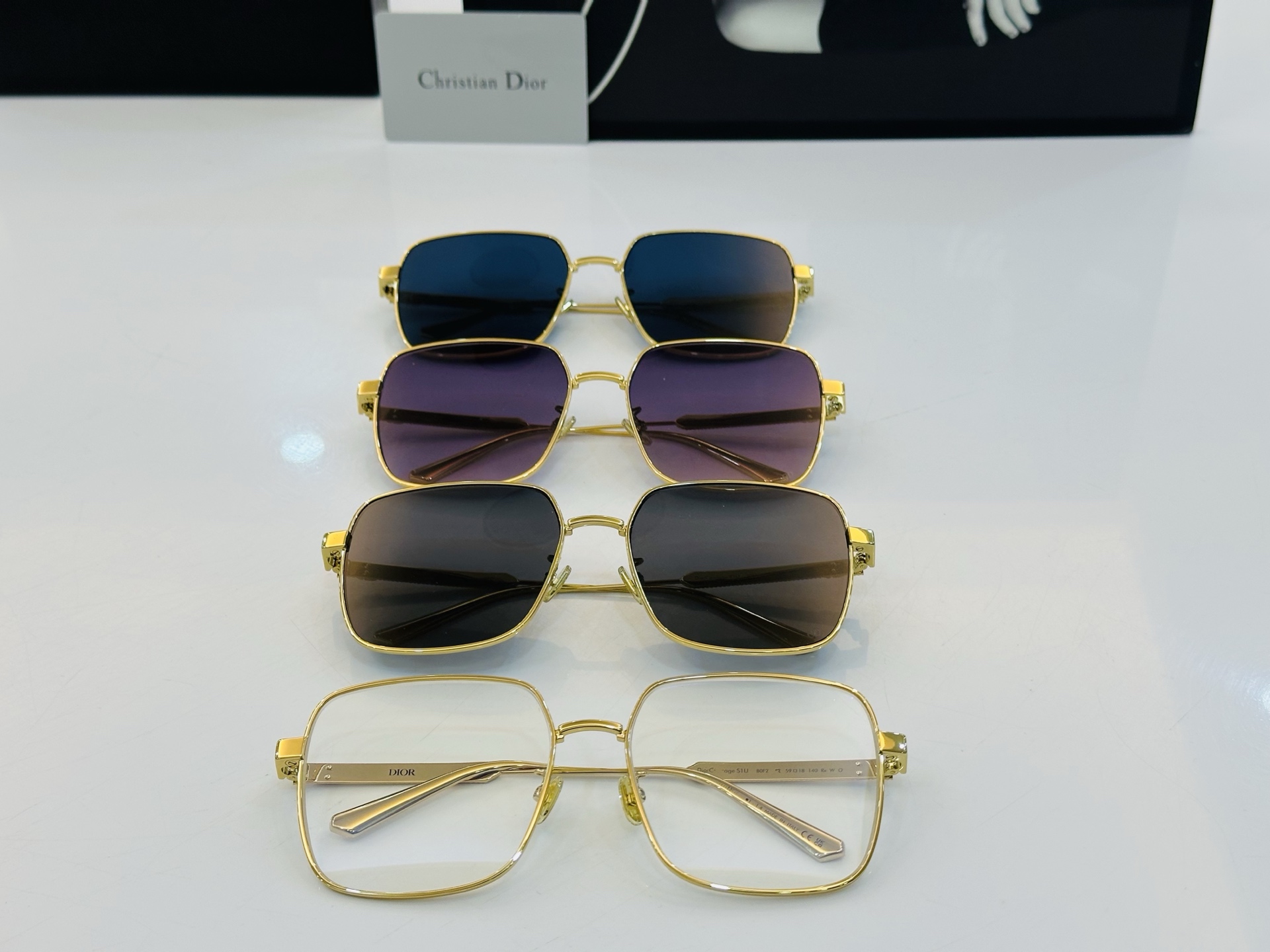 🔻🔻🔻DIO* CDICon S1U 迪家 Size：59口18-140 😎🔆。。搭配镜腿精致配饰 B官