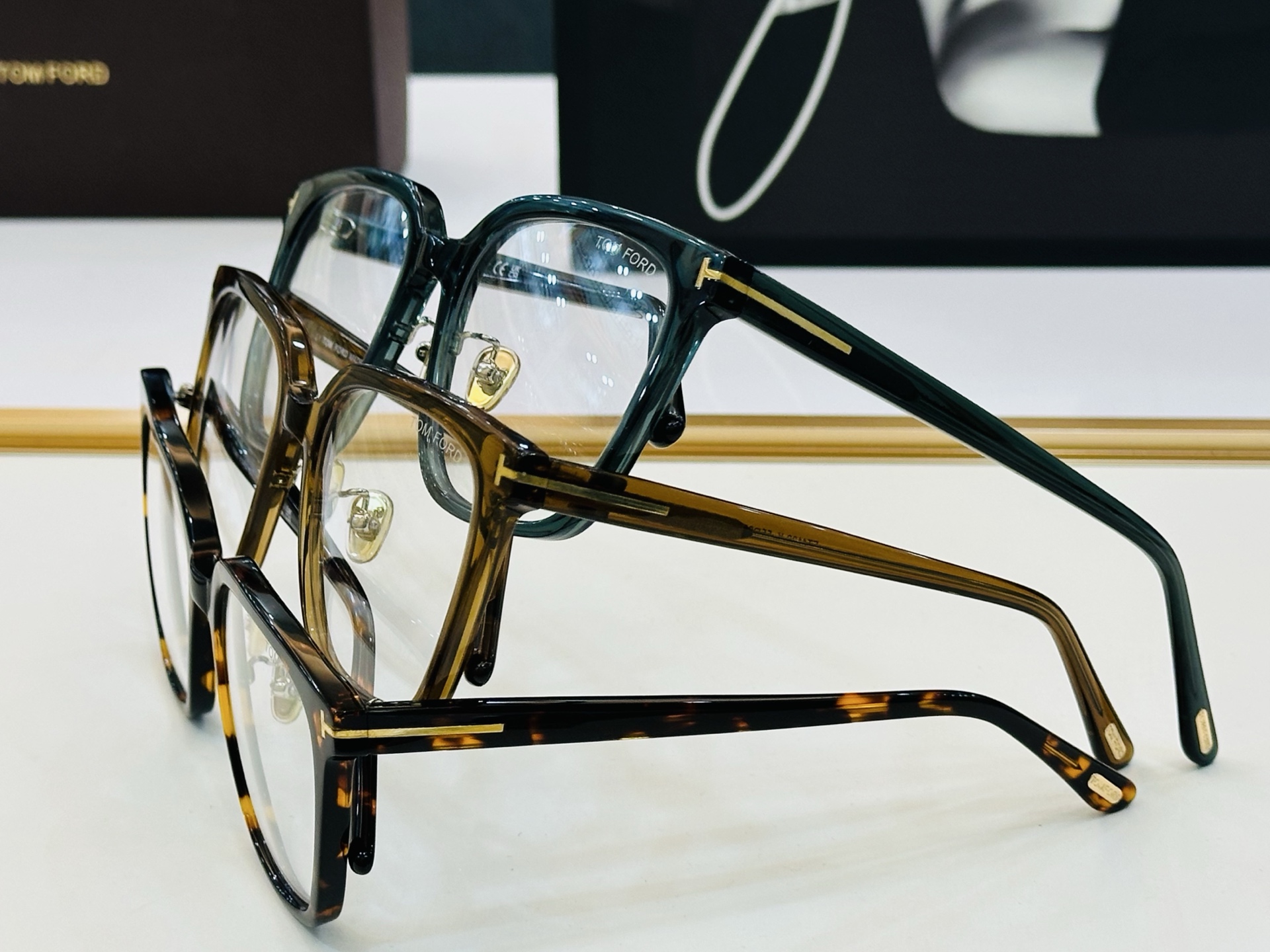 🎉TOM FOR*🎉汤姆家  Model FT1132 Size：55口20-145   时尚框 板材框