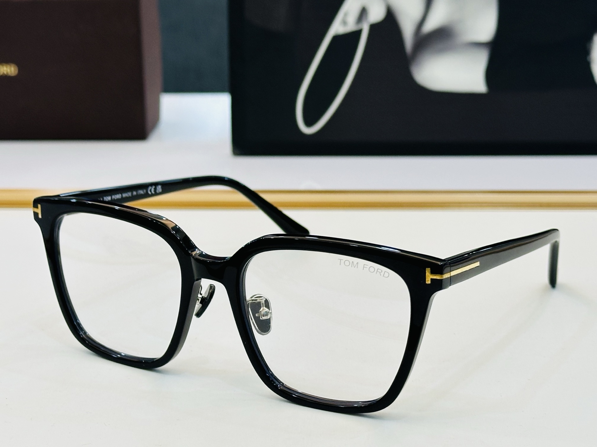 🎉TOM FOR*🎉汤姆家  Model FT1132 Size：55口20-145   时尚框 板材框