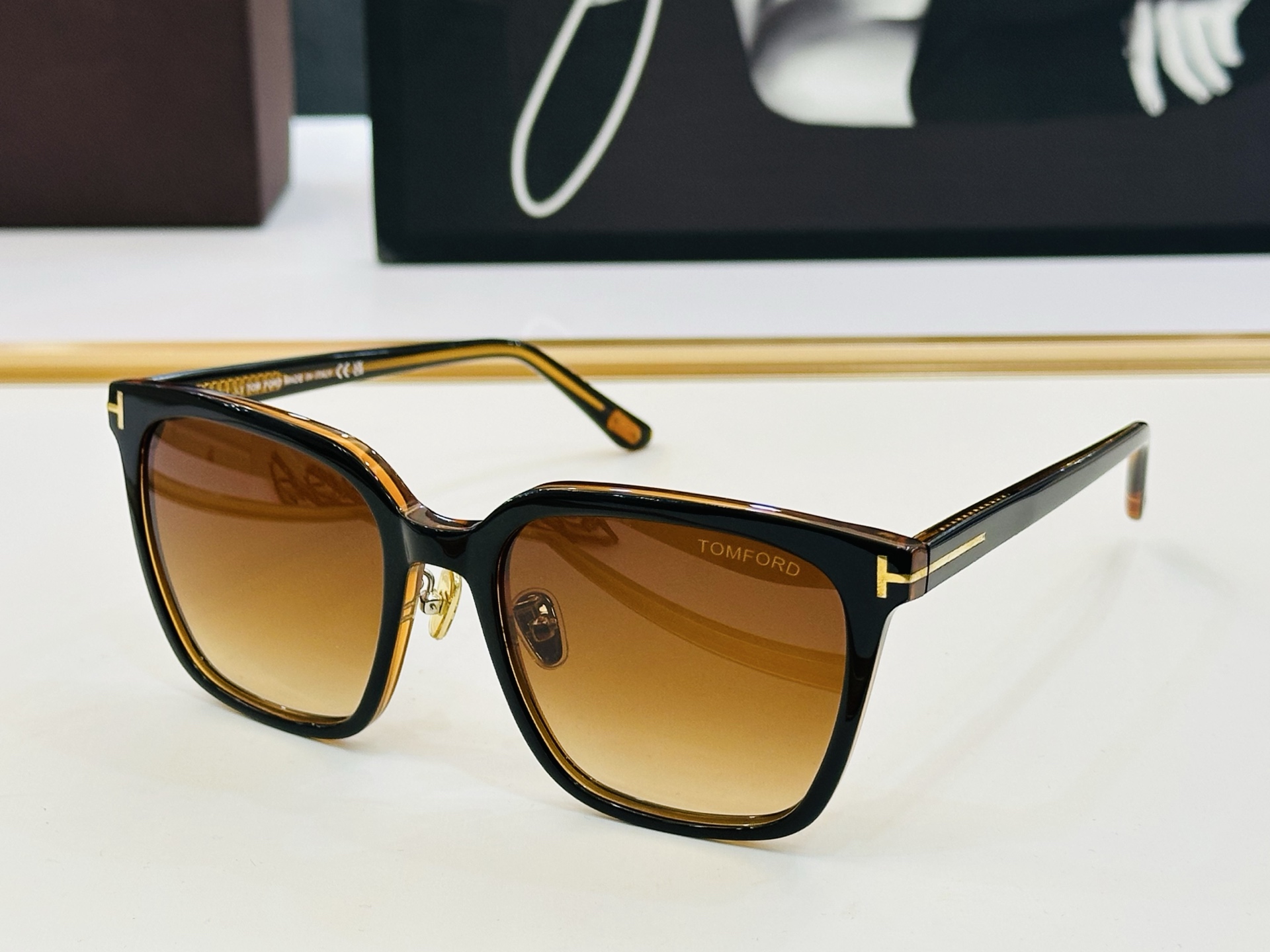 🎉TOM FOR*🎉汤姆家  Model FT1132 Size：55口20-145   时尚框 板材框