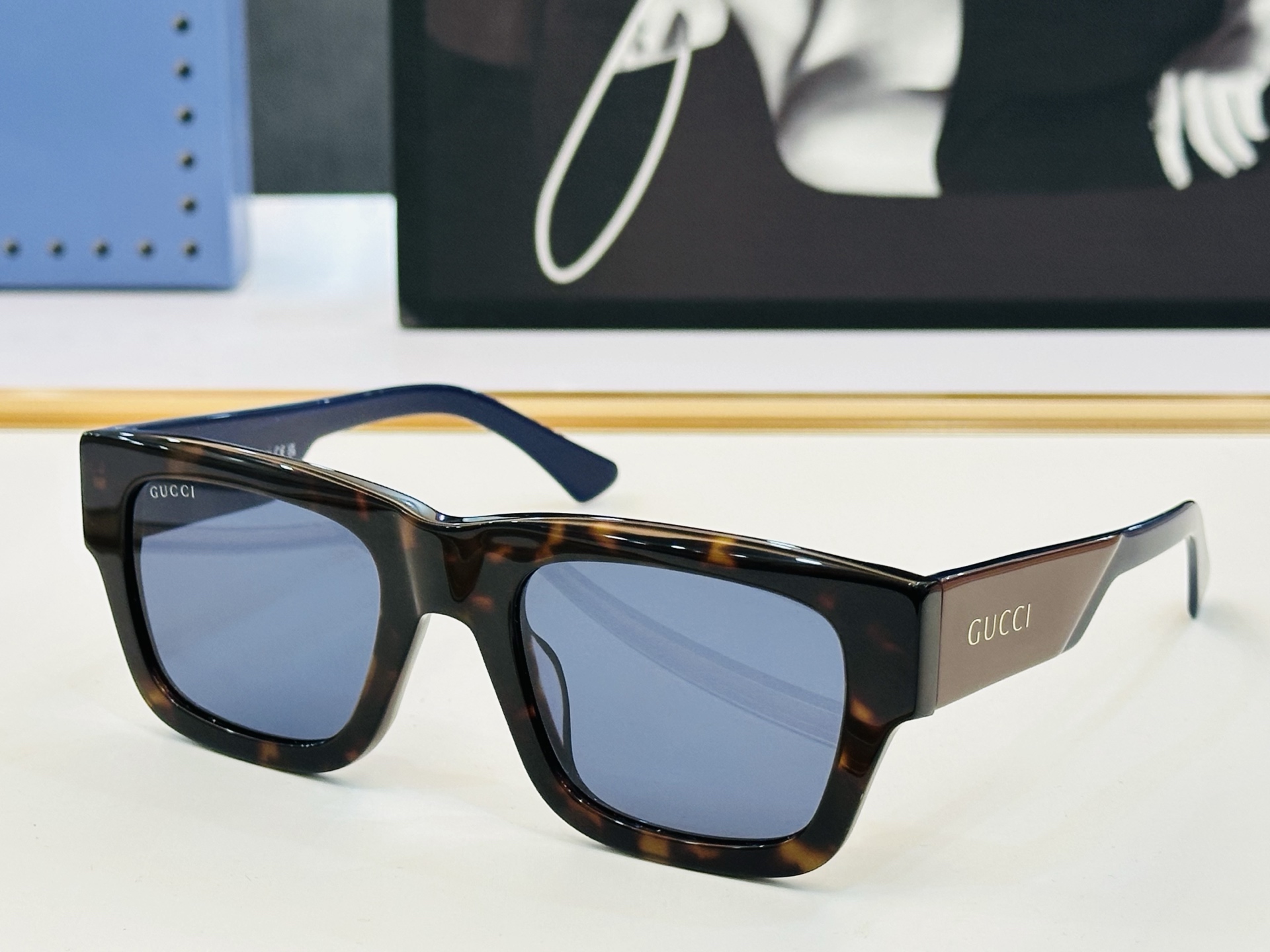 GUCCl*古家 时尚太阳镜 GG1668S Size：52口21-145 🎈超时尚☀☀💝🙏 L镜腿 完