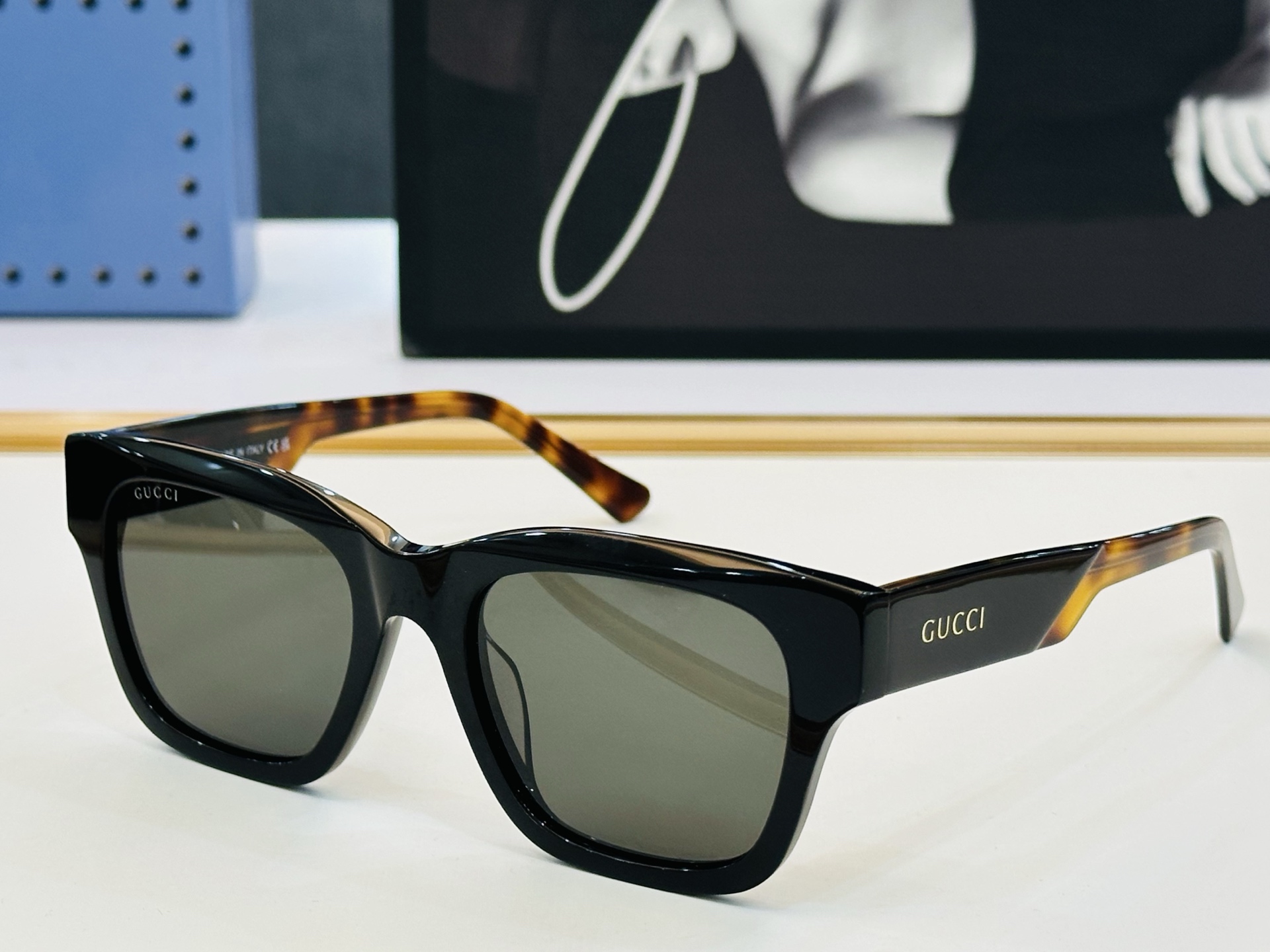 GUCCl*古家 时尚太阳镜 GG1669S Size：52口21-145 🎈超时尚☀☀💝🙏 L镜腿 完