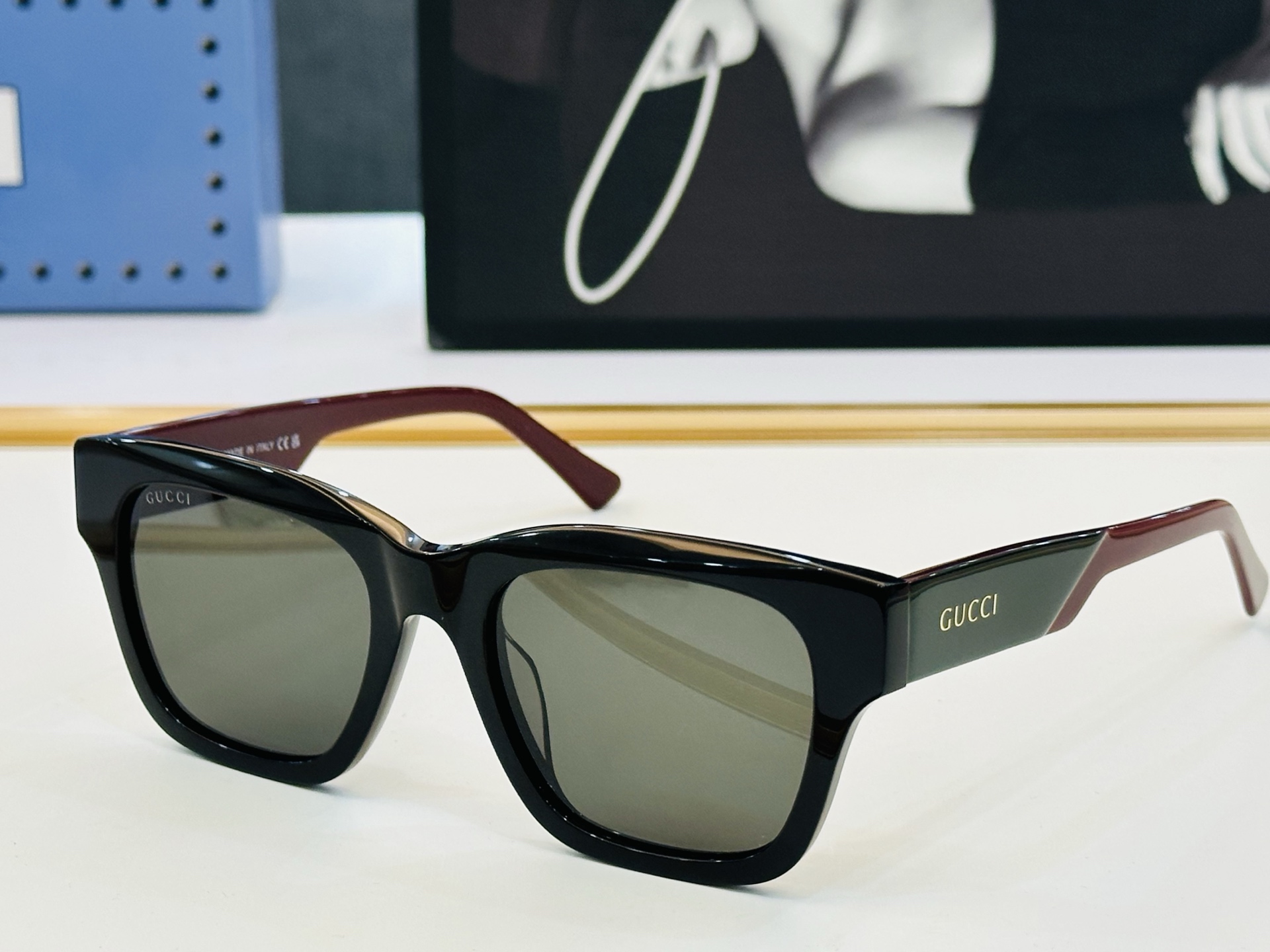 GUCCl*古家 时尚太阳镜 GG1669S Size：52口21-145 🎈超时尚☀☀💝🙏 L镜腿 完