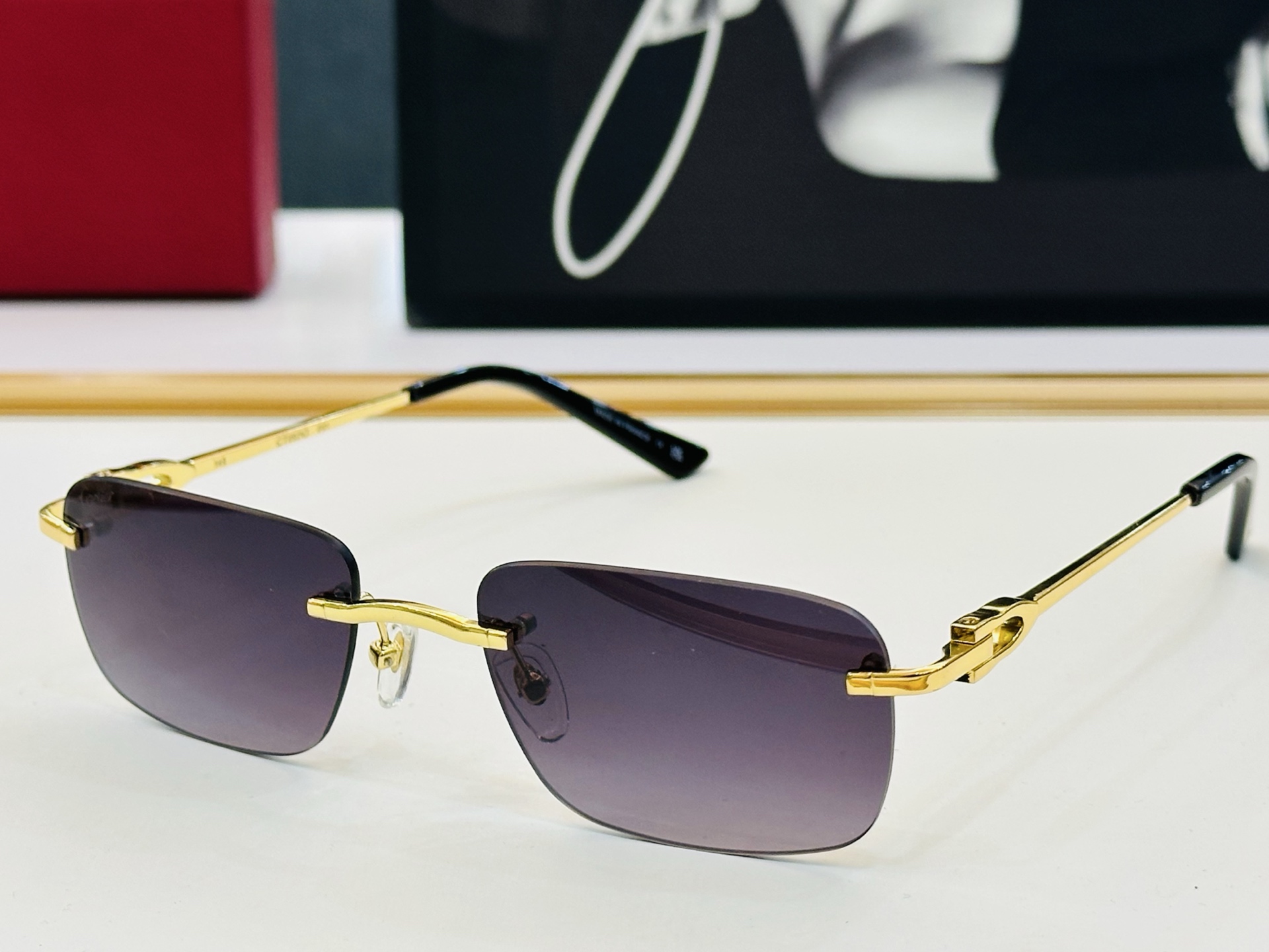 🆕 原版Cartie* 卡家 官网经典款 太阳镜 CT0521O  Size：56口18-145 电镀工