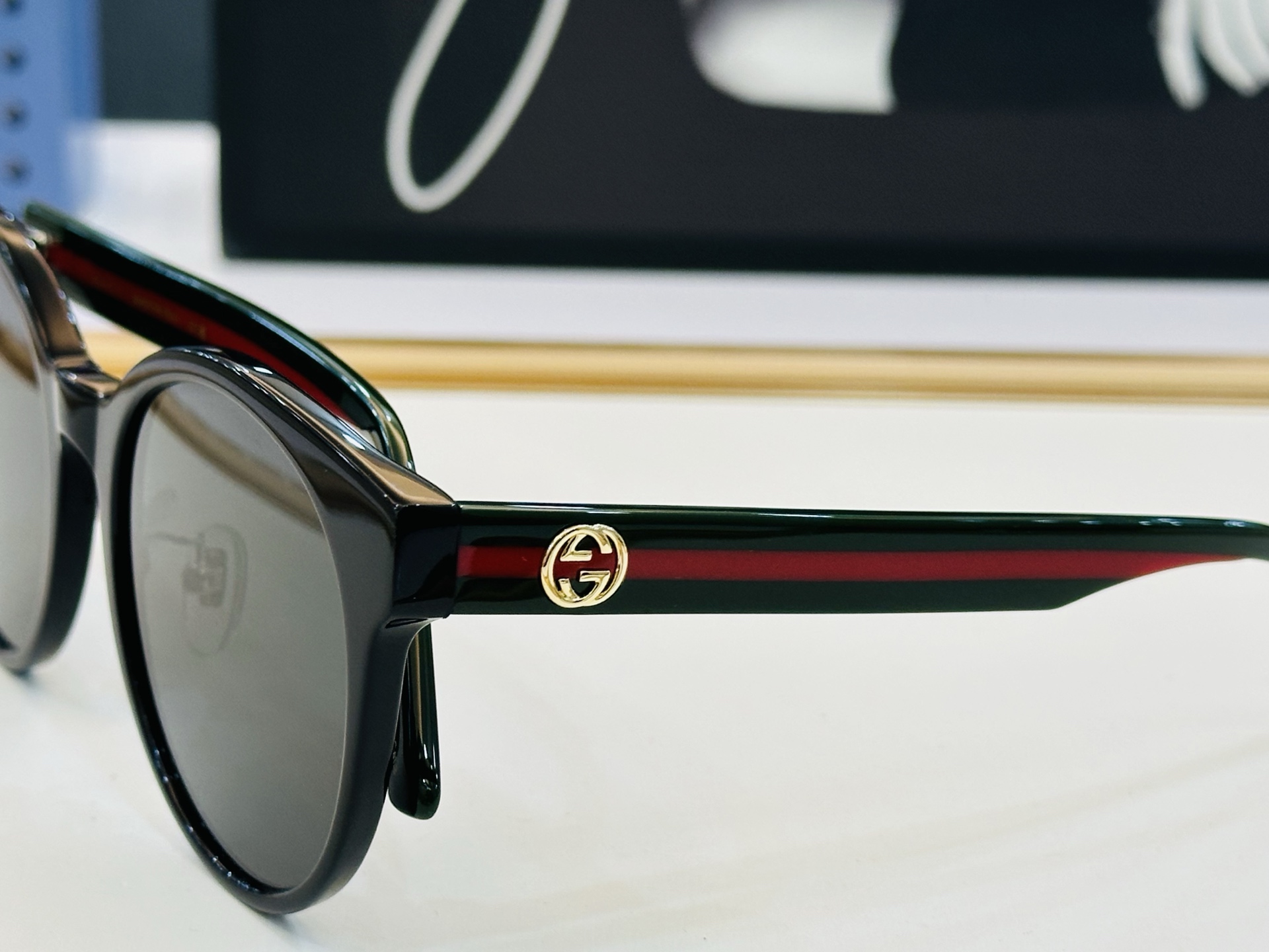 🔺GUCC*🔻 古家GG0416SK Size：54口20-145 原版墨镜搭配镜框🔝🔝时尚靓丽 J个性