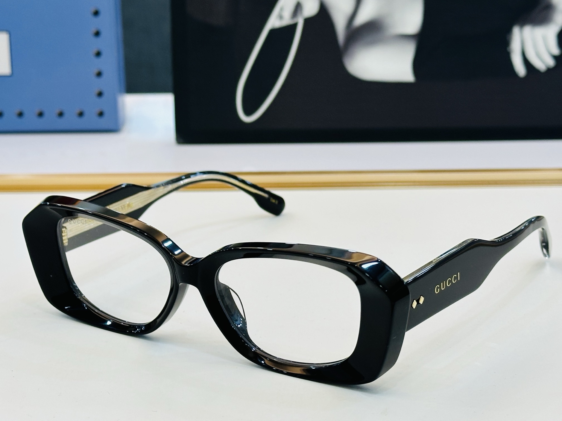 🔺GUCC*🔻 古家GG1531SK Size：54口18-145 女士款 搭配镜框🔝🔝J时尚靓丽 个性