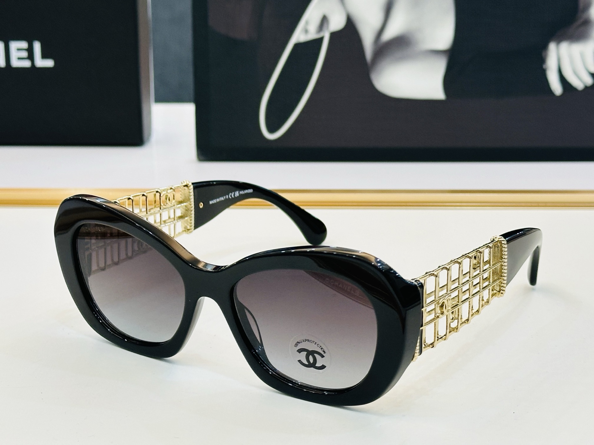 NO:369502,【CHANE*/Xiangjia】MODEL:CH9170 Size54 19-1471 Sunglasses Glasses Sunglasses Sunglasses, glasses, chanel, chanel, chanel19860909【CHANE*/香家】MODEL:CH9170 Size54口19-147一 太阳镜 眼镜墨镜太阳镜,眼镜,chanel,chanel,glasses