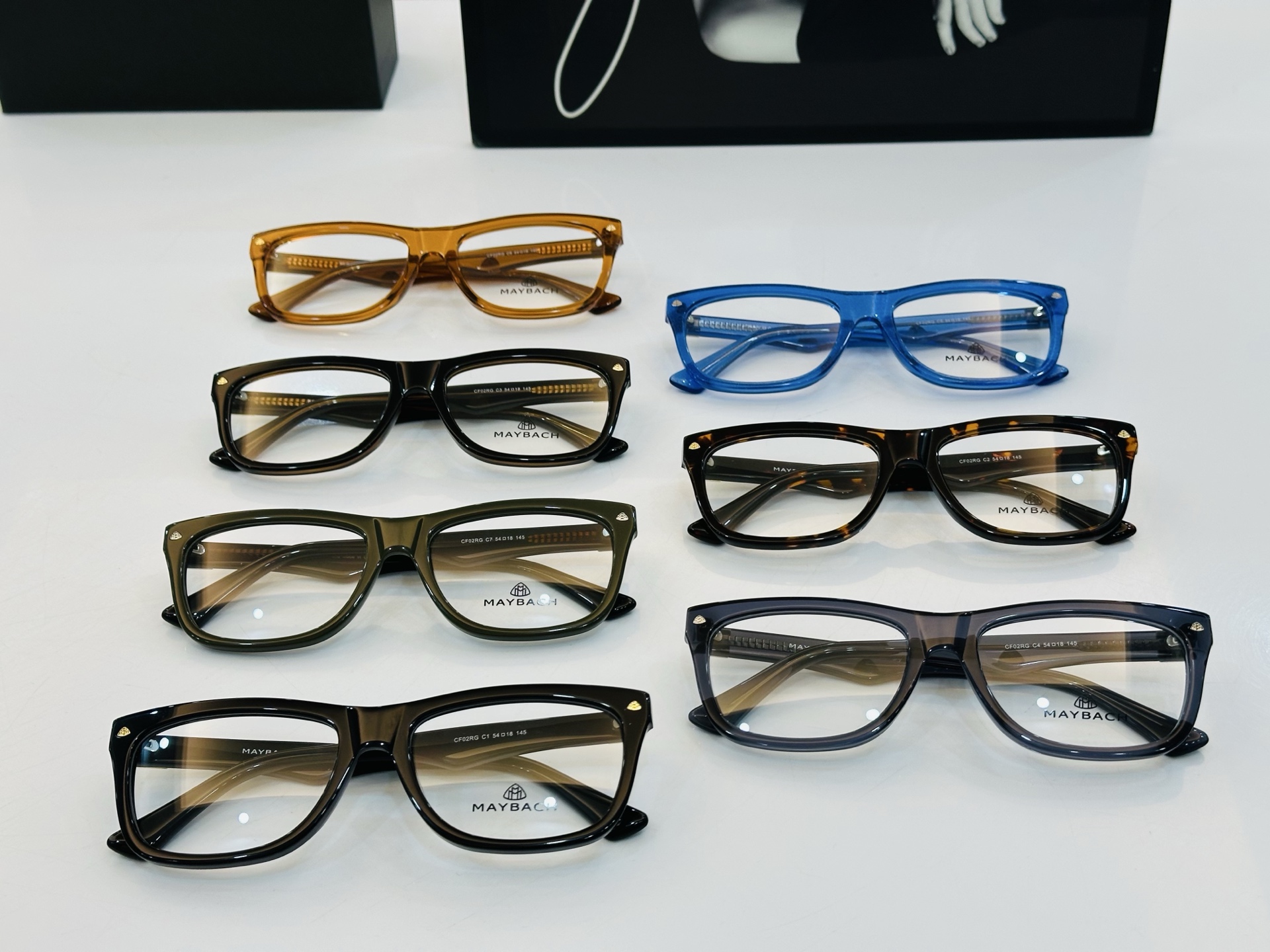 高品质 迈巴赫 🎉🎉做工精美💕💕MAYBAC*H CF02RG Size：54口18-145  Z质感十