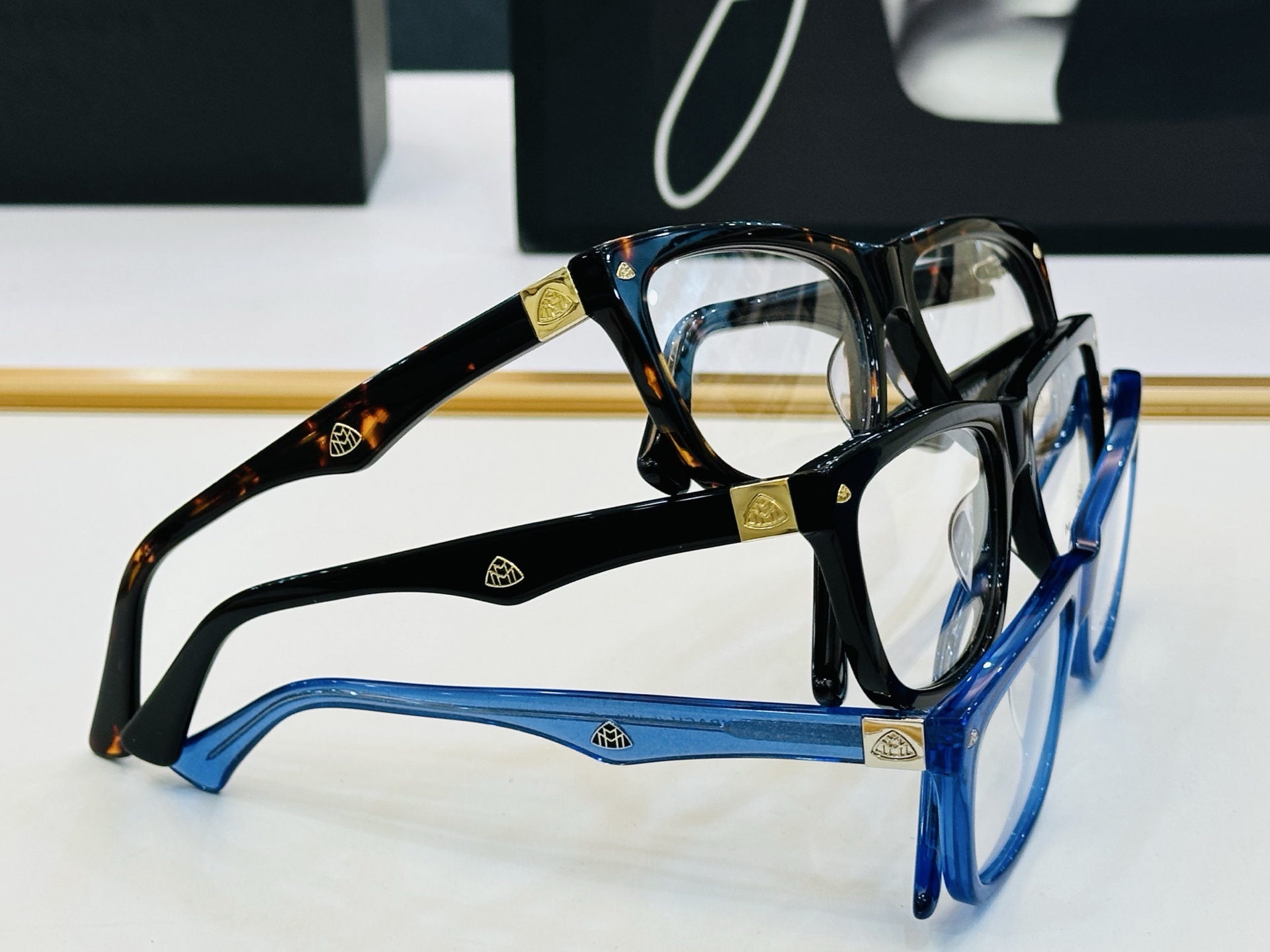 高品质 迈巴赫 🎉🎉做工精美💕💕MAYBAC*H CF02RG Size：54口18-145  Z质感十