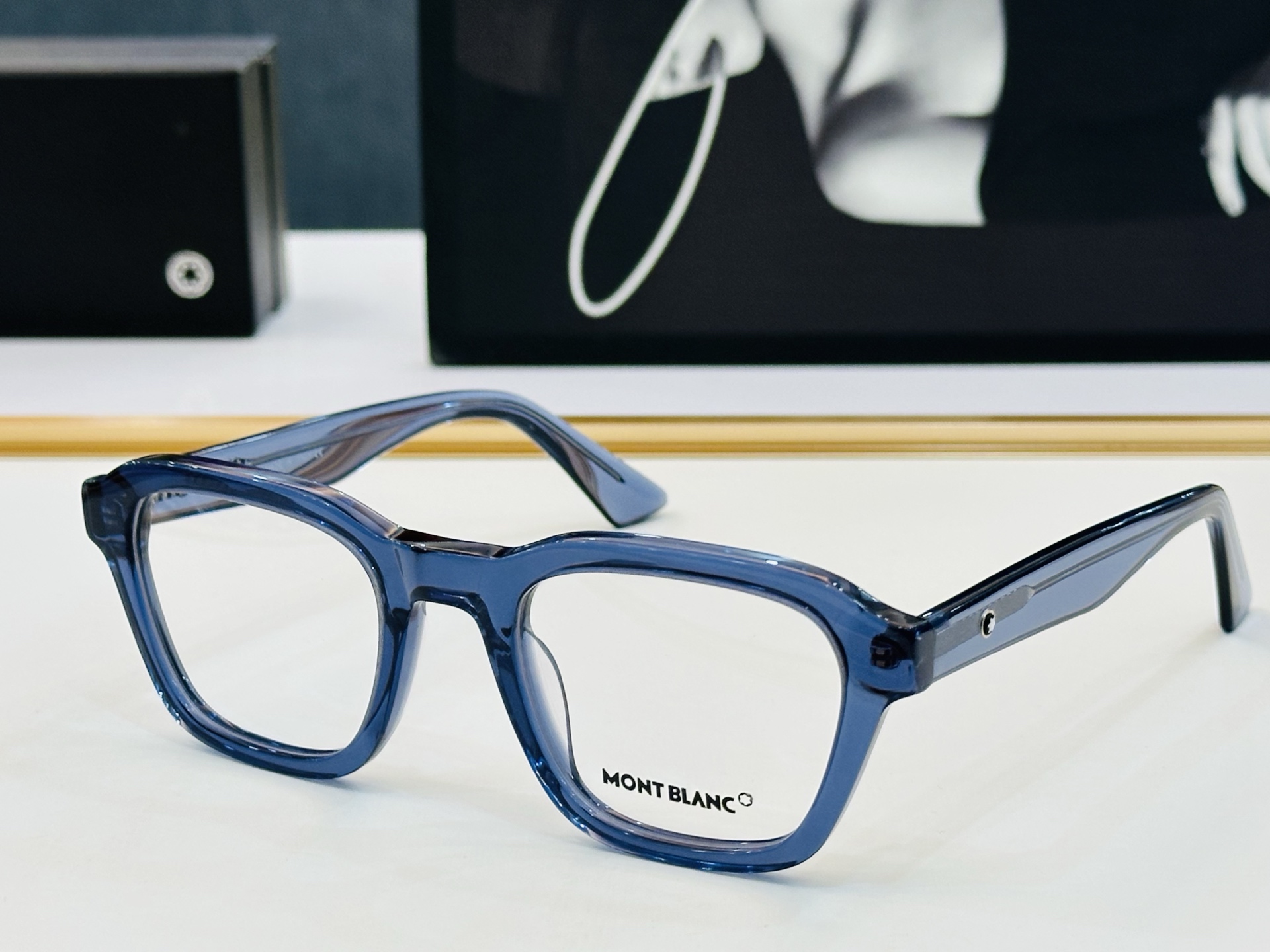 MB0384S Size：51口23-145 🌤万宝龙  非常能彰显一个人的品味品质做工稳实 L 配光架