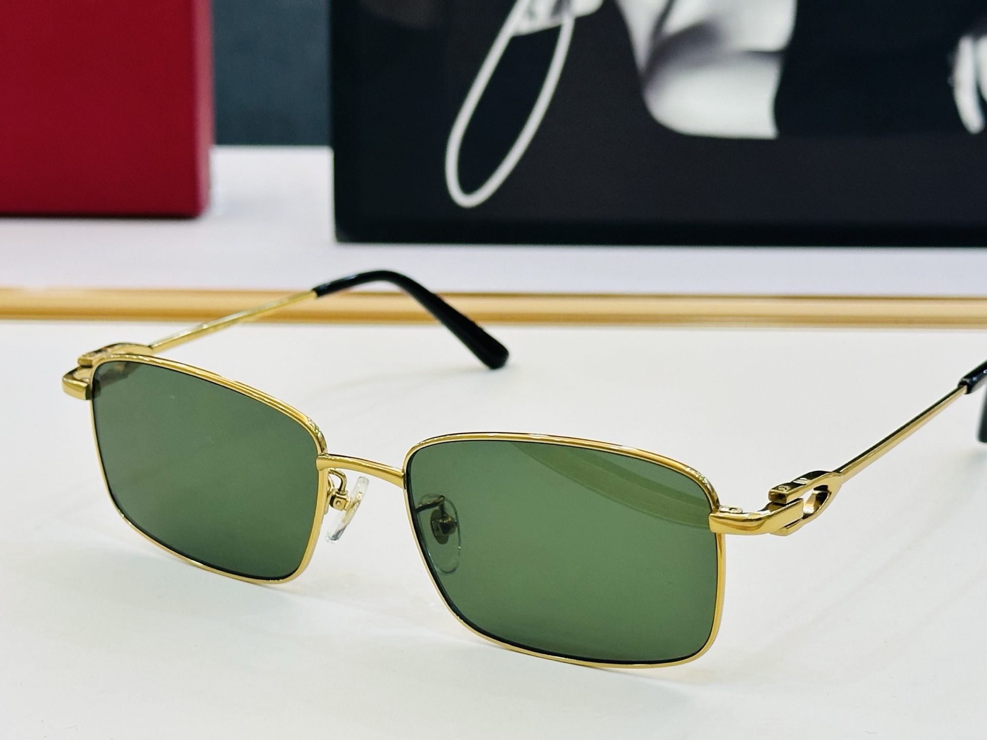 🆕 原版Cartie* 卡家 官网经典款 太阳镜 CT0369O Size：56口18-145   电镀
