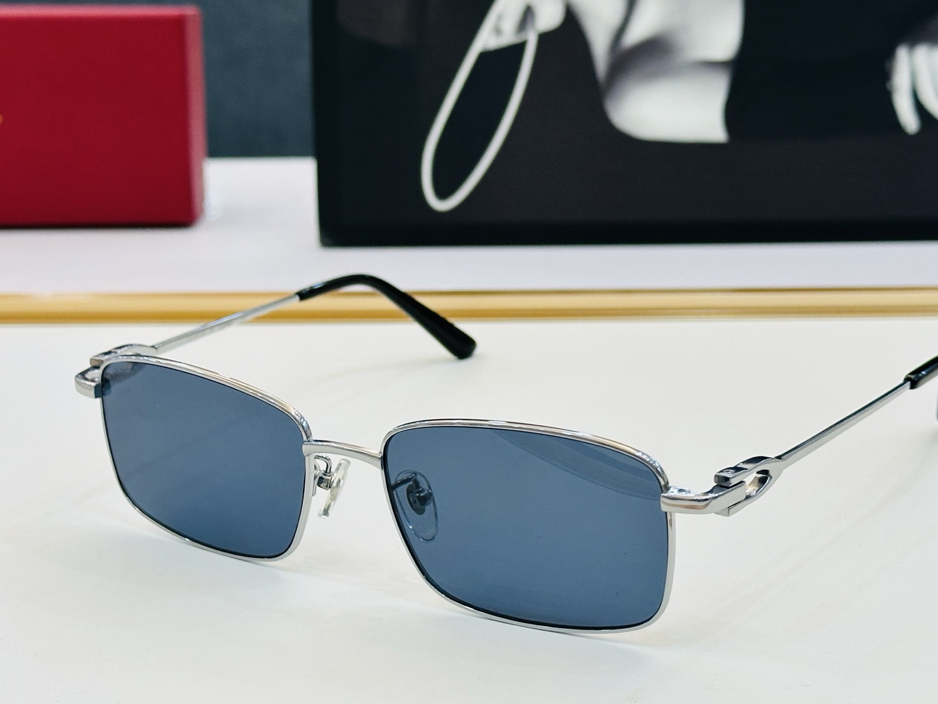 🆕 原版Cartie* 卡家 官网经典款 太阳镜 CT0369O Size：56口18-145   电镀