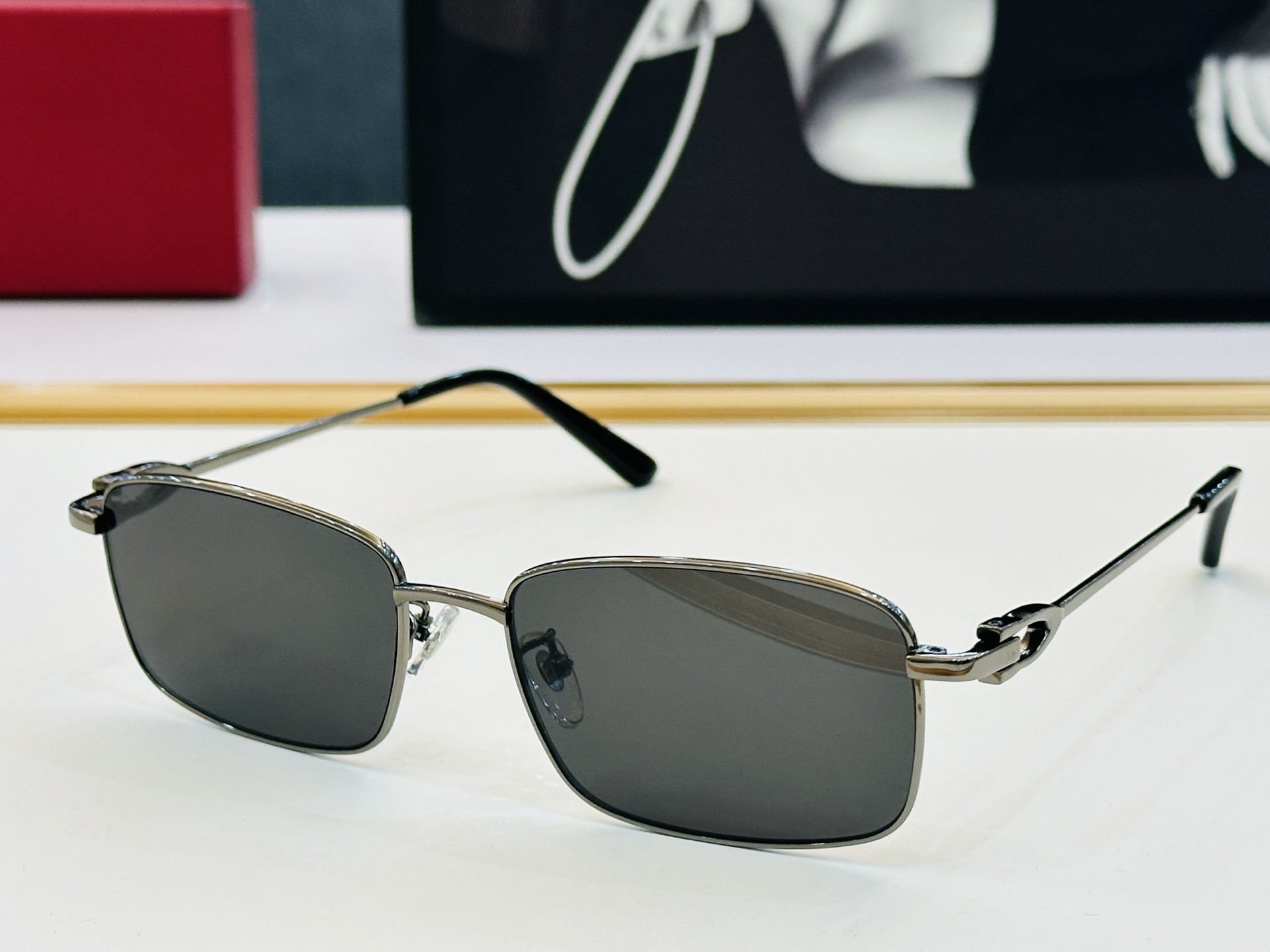 🆕 原版Cartie* 卡家 官网经典款 太阳镜 CT0369O Size：56口18-145   电镀