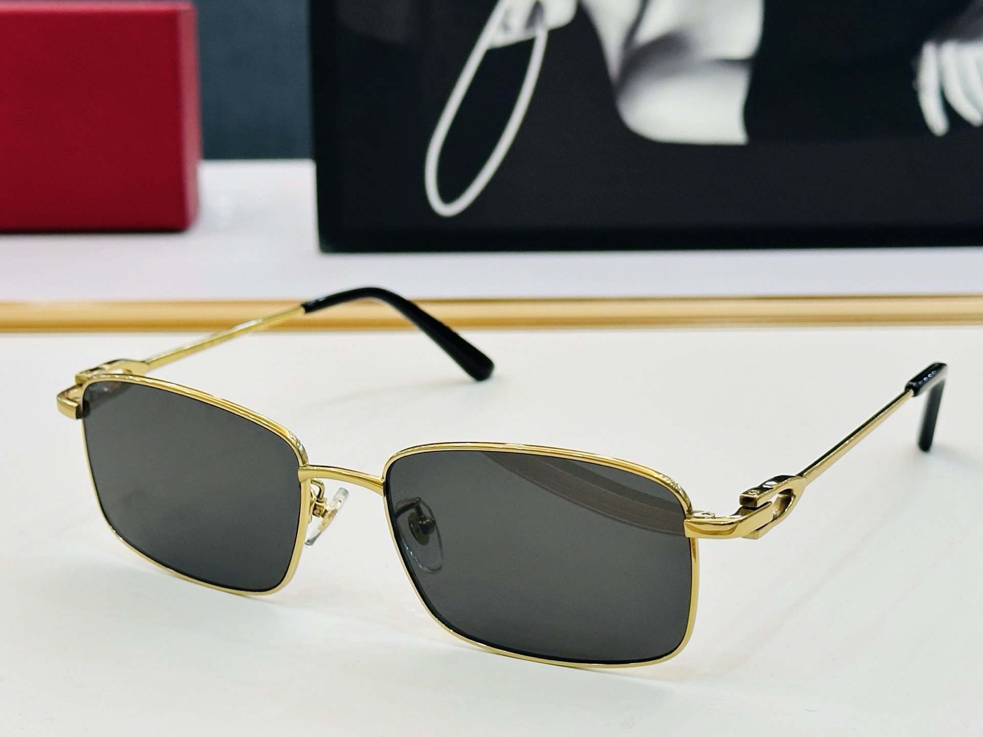 🆕 原版Cartie* 卡家 官网经典款 太阳镜 CT0369O Size：56口18-145   电镀