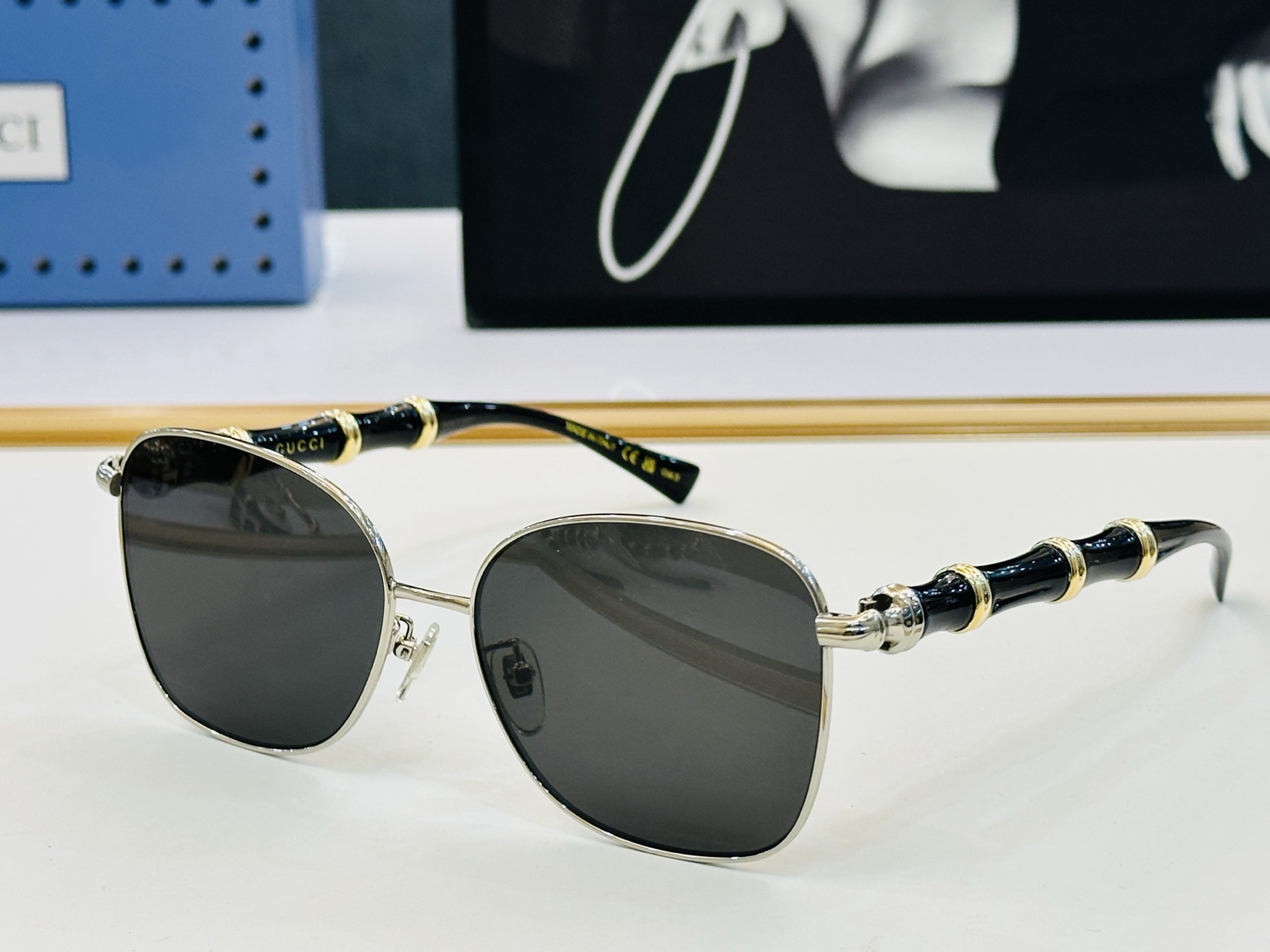 GUCC* 古家 GG2075S 🐝🐝系列 Size：57口18-140   🍁🍁 W超绝品质 。