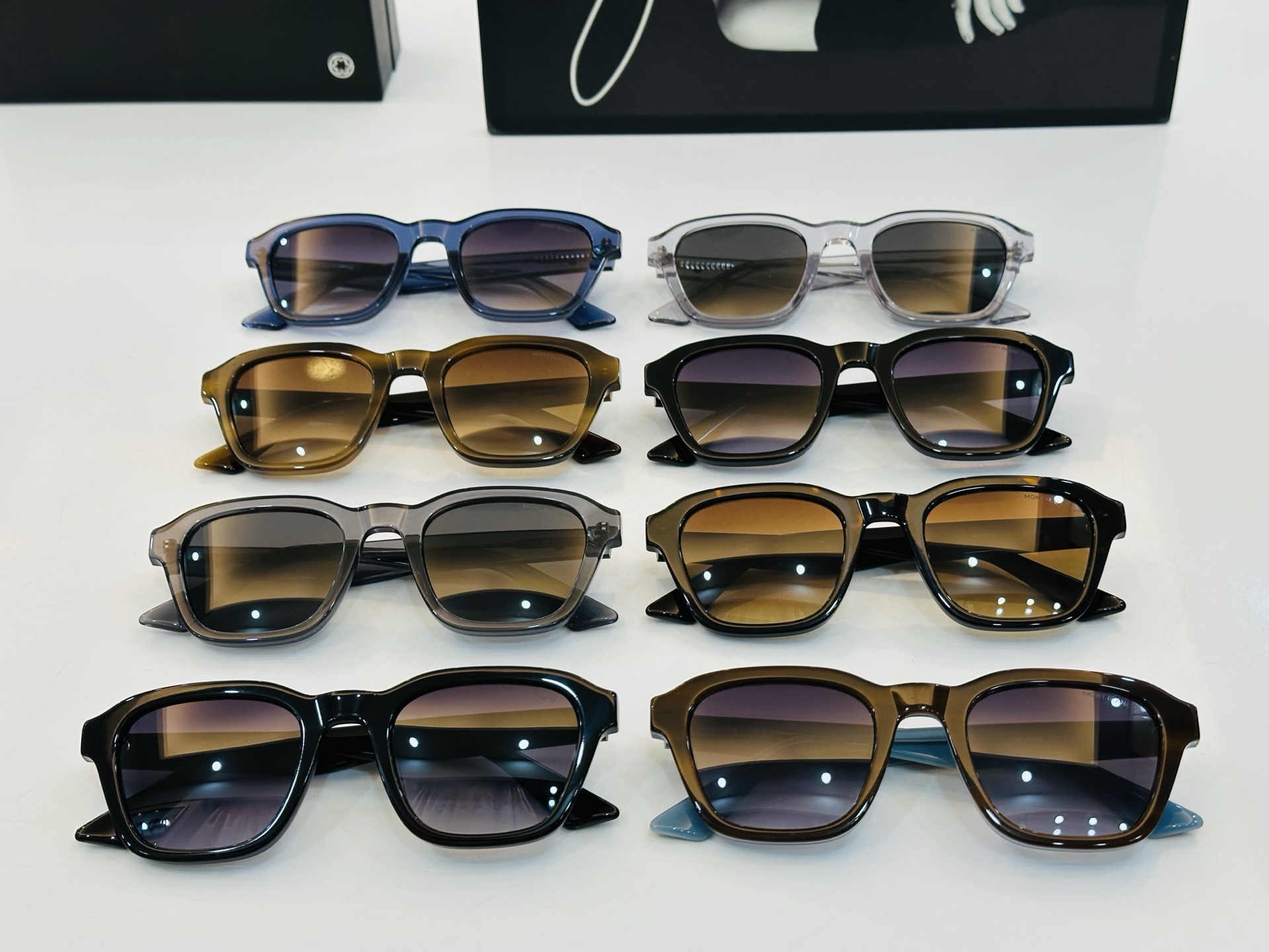 MB0384S Size：51口23-145 🌤万宝龙  非常能彰显一个人的品味品质做工稳实 L 太阳镜