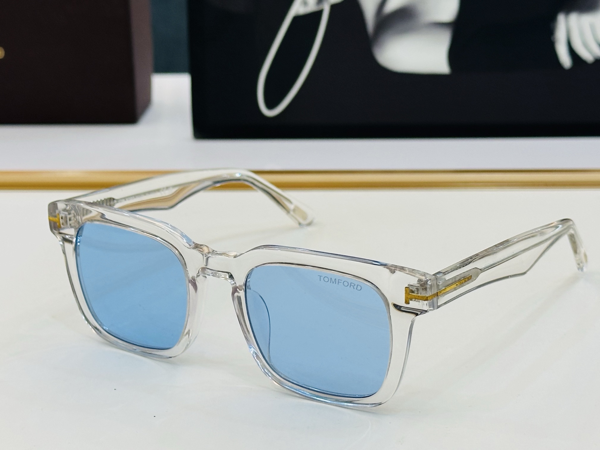 🎉TOM FOR*🎉汤姆家  Model FT0751 Size：50口22-145 时尚框 板材太阳镜