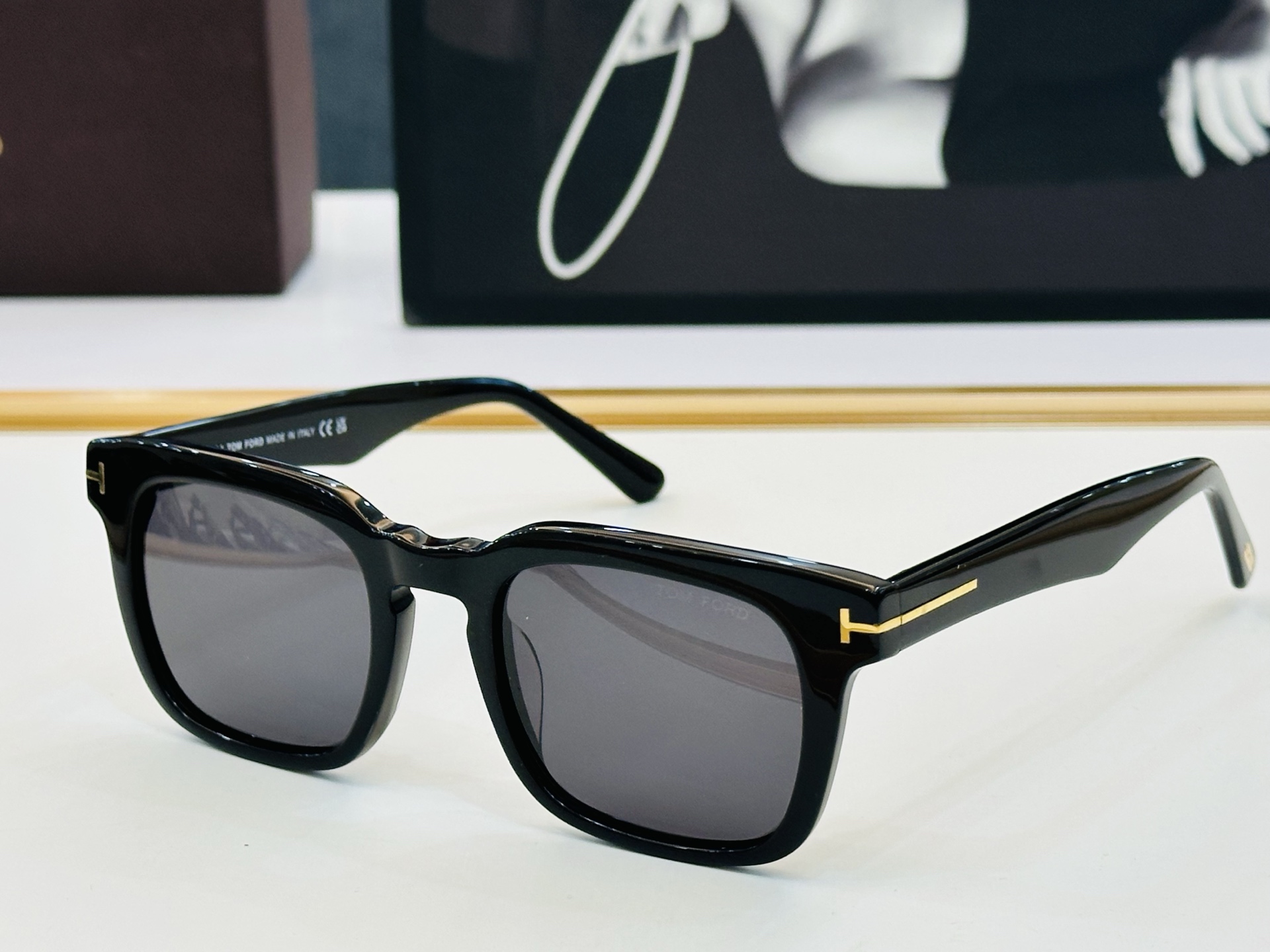 🎉TOM FOR*🎉汤姆家  Model FT0751 Size：50口22-145 时尚框 板材太阳镜