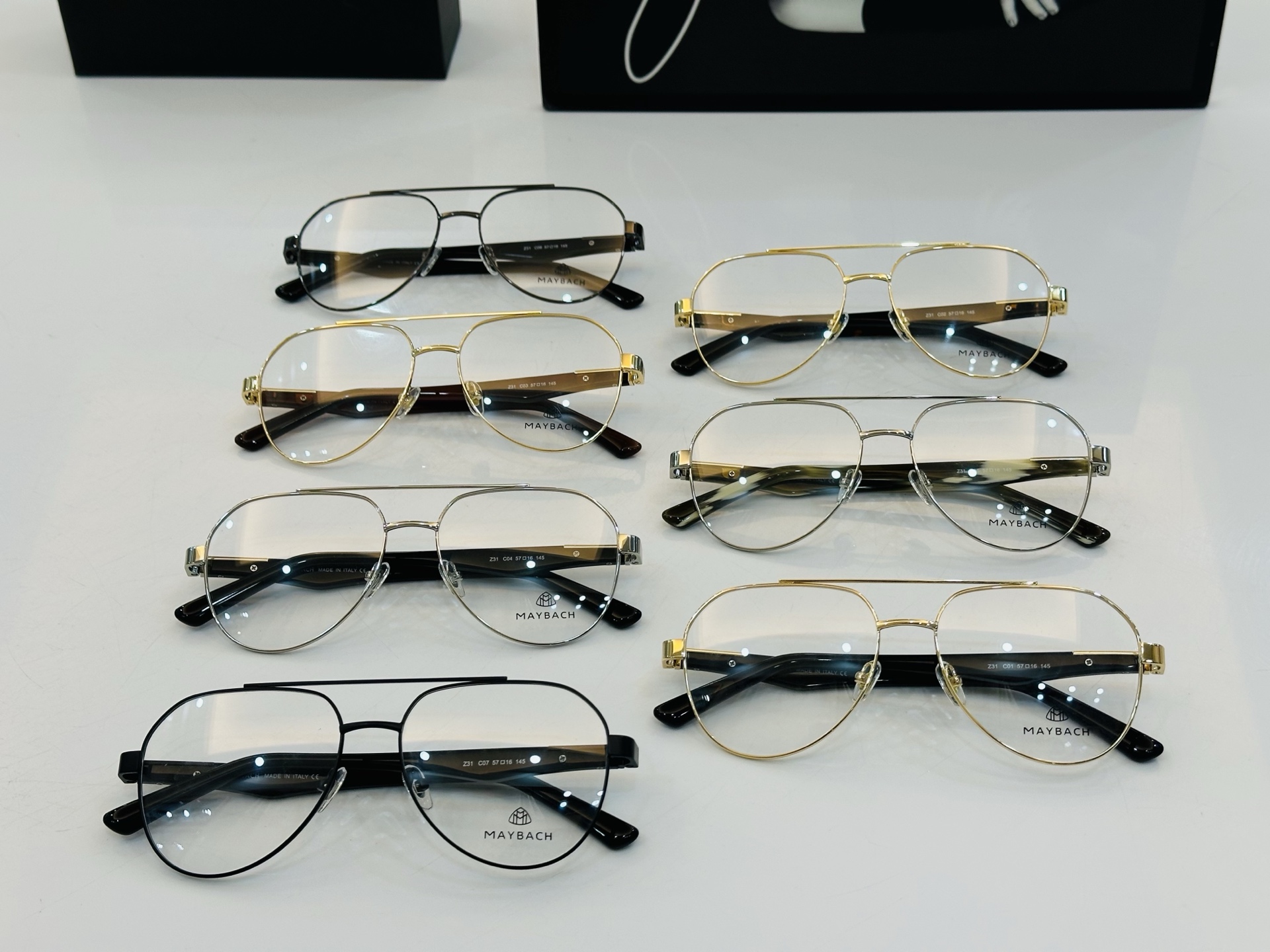 高品质 迈巴赫 🎉🎉做工精美💕💕MAYBAC*H Z31 Size：57口16-145  L质感十足👍配