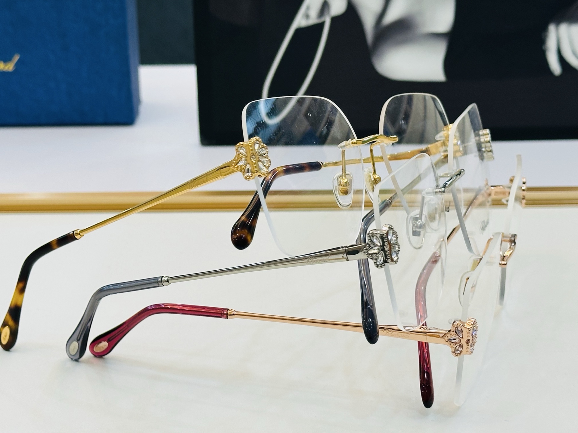 原版 ChoPard肖邦 MODEL VCHL60S  Size：61口16-142 以现代时尚的设计风