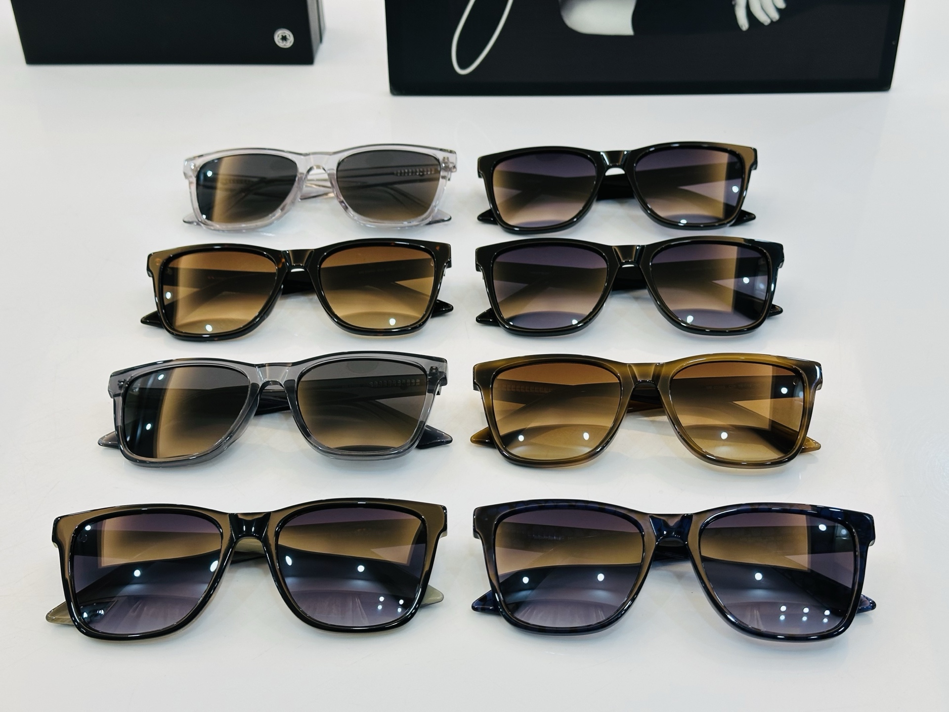 MB0399S Size：55口19-145 🌤万宝龙  非常能彰显一个人的品味品质做工稳实 L 太阳镜