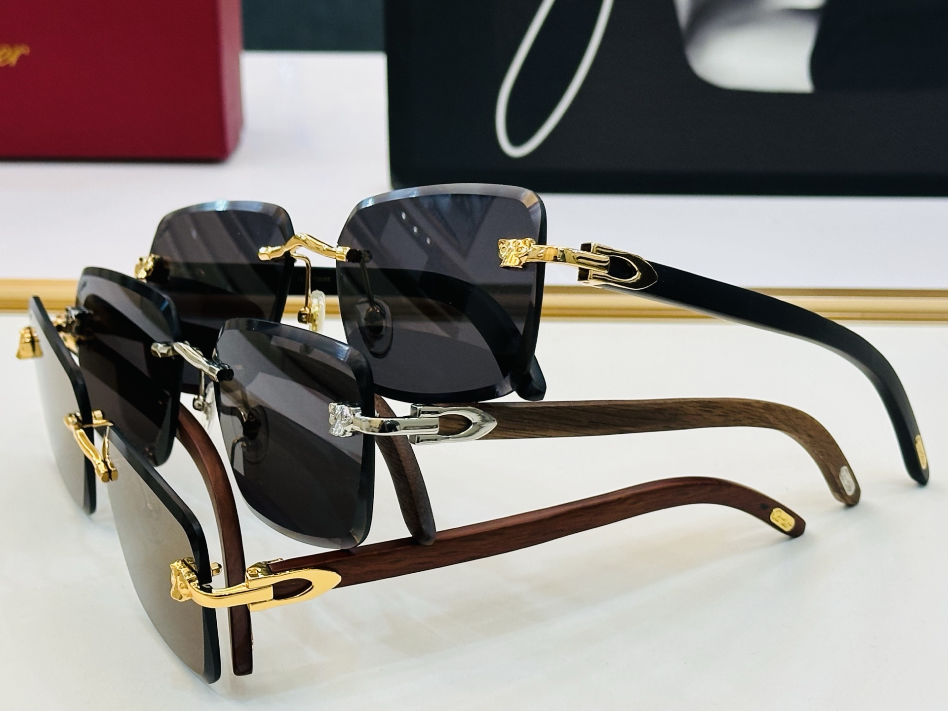 新款 Cartier 卡家 MODEL CT0609S Size：59口17-143 高品质 品牌标志性