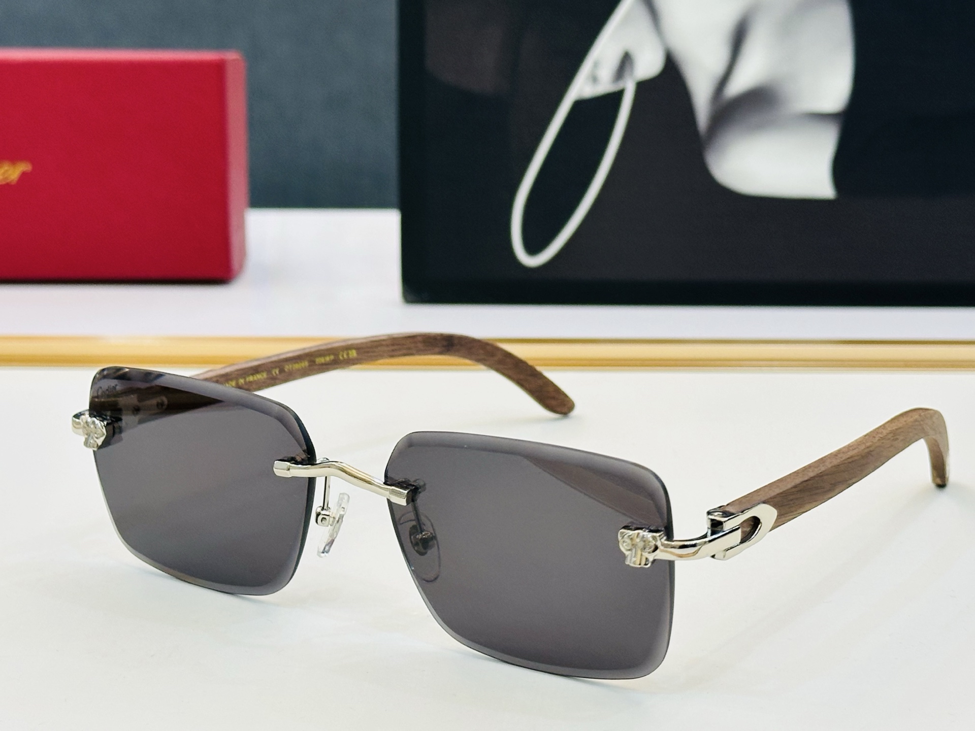 新款 Cartier 卡家 MODEL CT0609S Size：59口17-143 高品质 品牌标志性