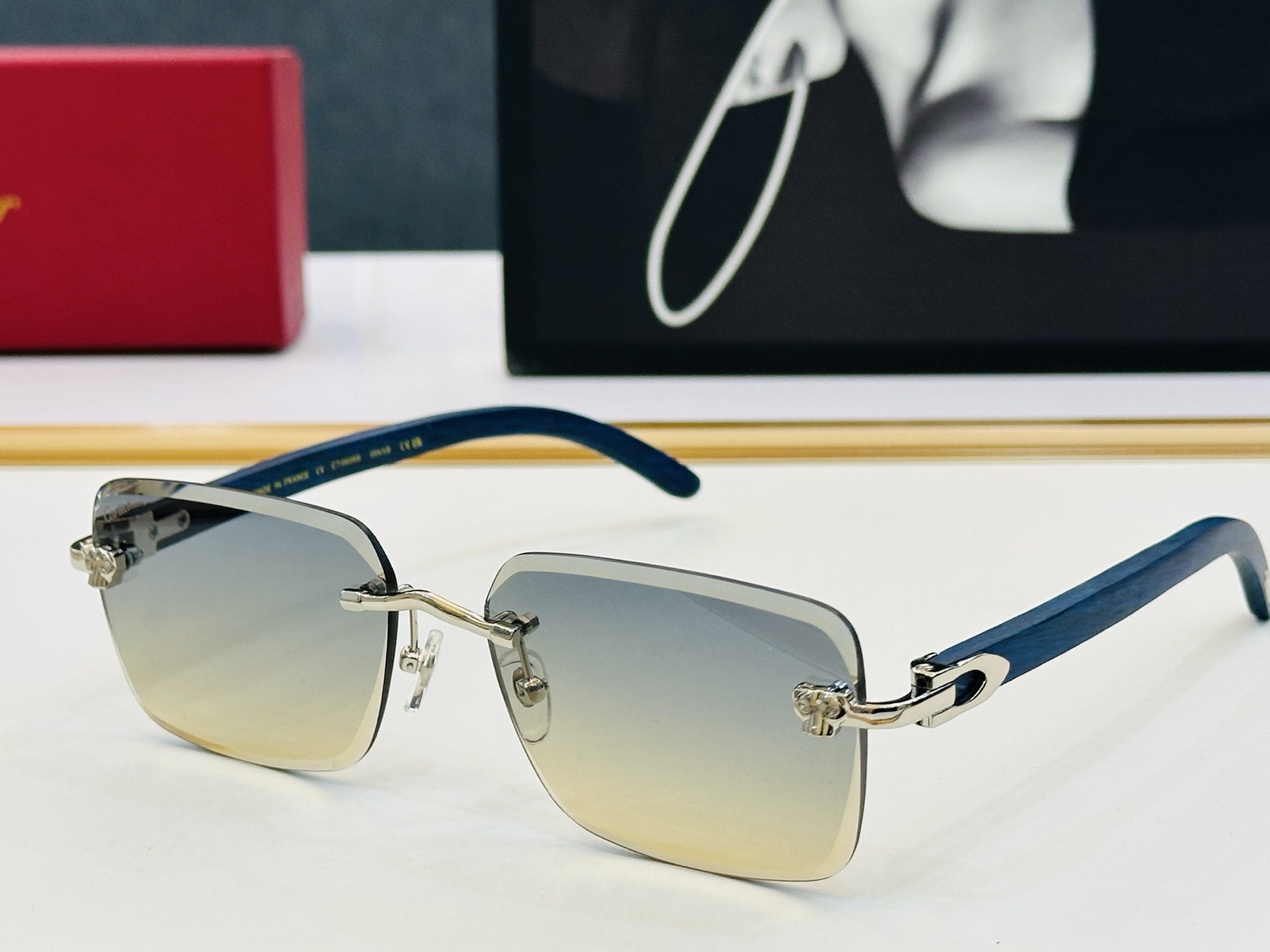 新款 Cartier 卡家 MODEL CT0609S Size：59口17-143 高品质 品牌标志性