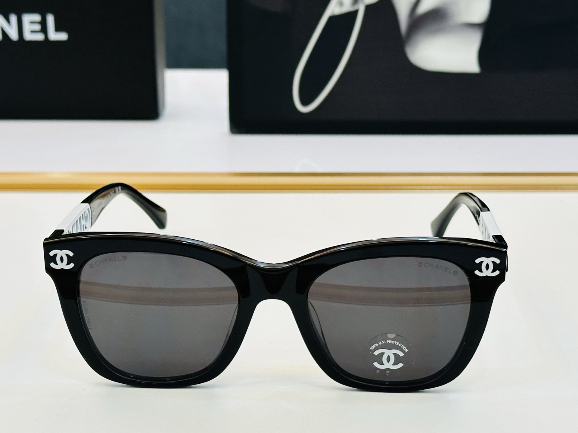 CHANE*香家  CH0774 SIZE：51口21-145 潮流爆款 太阳镜 😍😍立体感十足 高品质