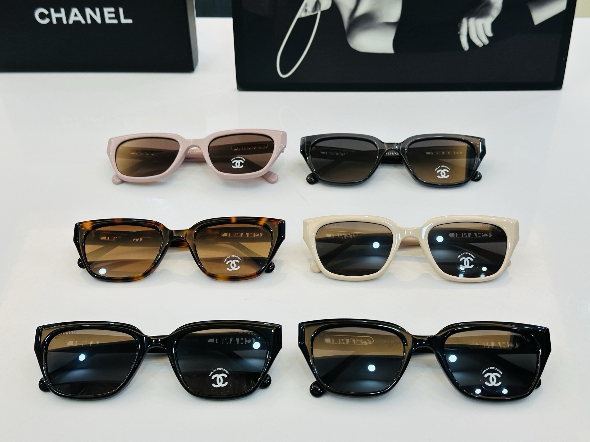 🆕 【CHANE*/香家】MODELCH6819  Size：54口22-145 💅🏻💓B太阳镜 