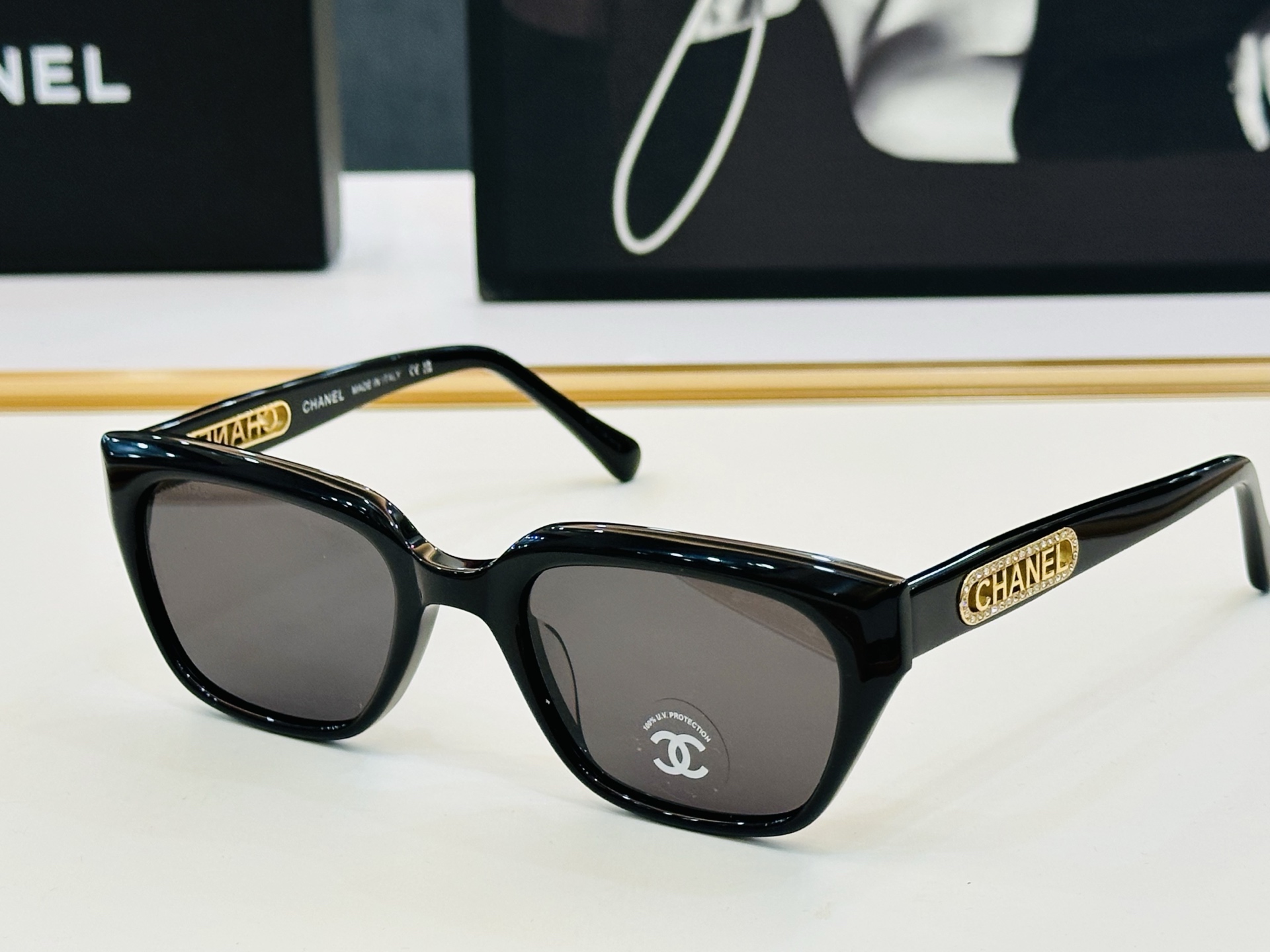 NO:370570,【CHANE*/Xiangjia】MODEL:CH6819 Size54 22-145 B sunglasses Glasses Sunglasses Sunglasses, glasses, chanel, chanel19860909【CHANE*/香家】MODEL:CH6819 Size54口22-145 B太阳镜 眼镜墨镜太阳镜,眼镜,chanel,chanel,glasses