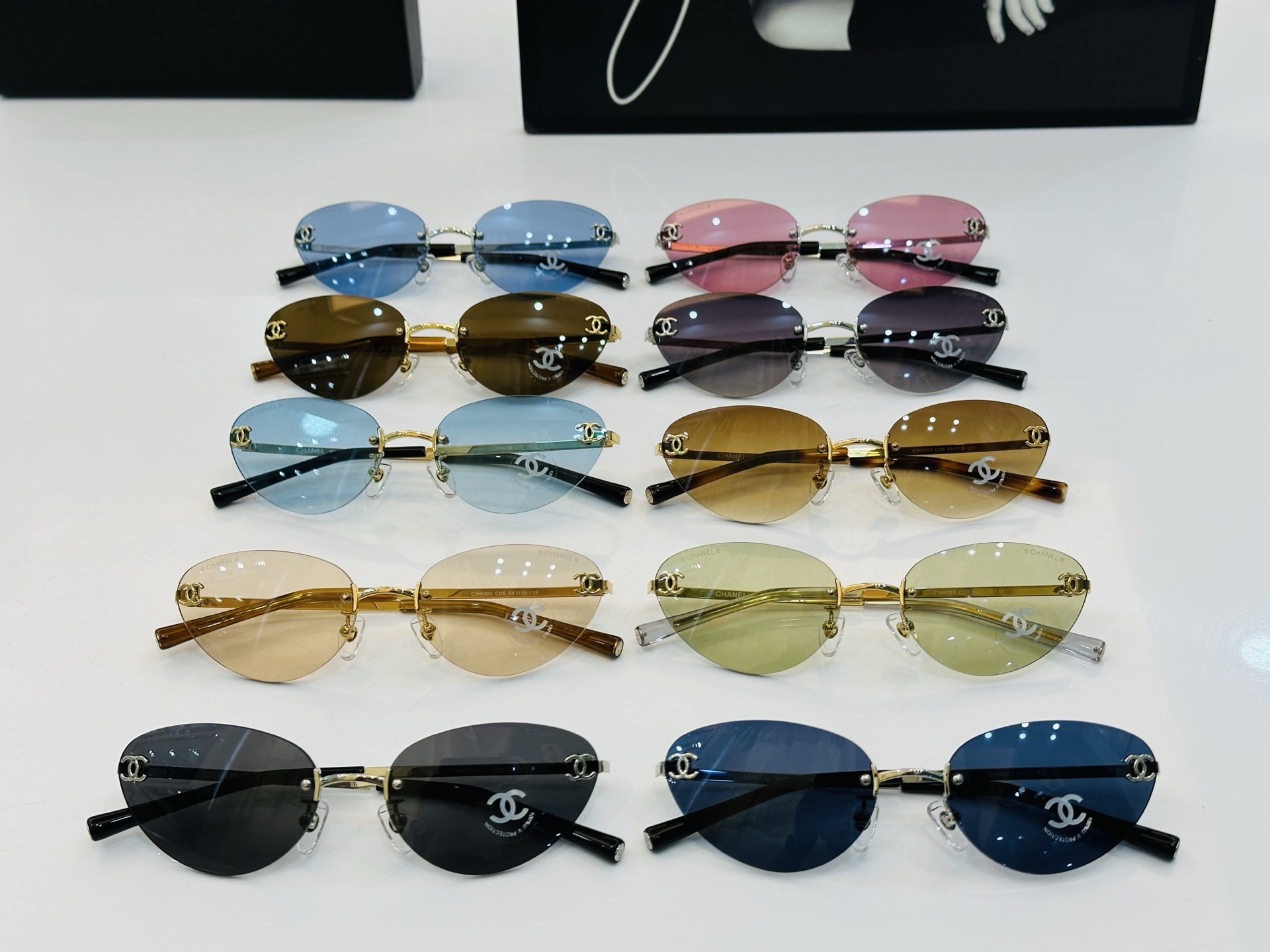 🆕 【CHANE*/香家】MODELCH4003  size：54口18-135  💅🏻💓zm太阳镜 