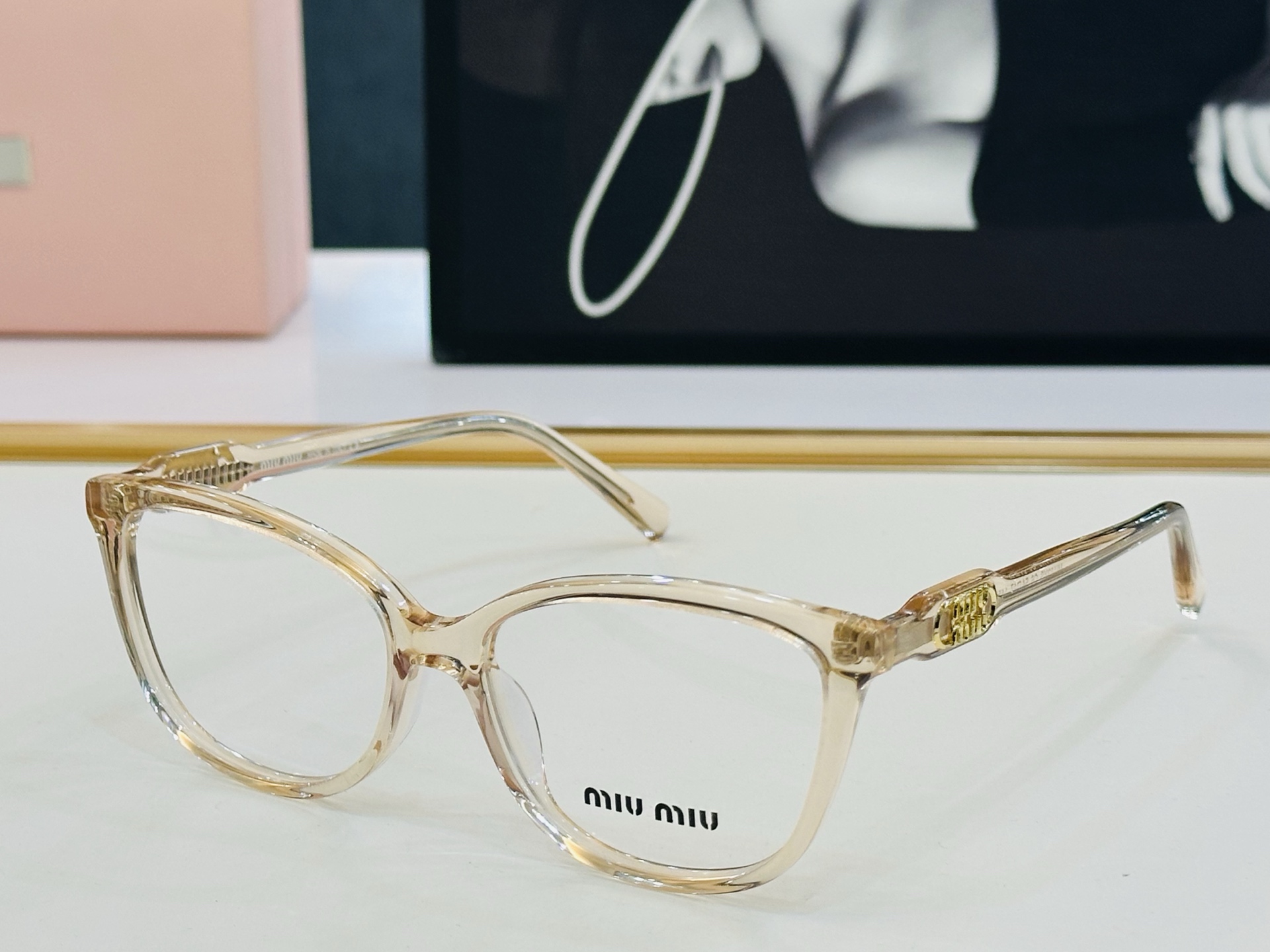 ❤️❤️🆕 谬家 MU03YS  Size：54口17-145      玫瑰得意微笑 Z独具品质 配光