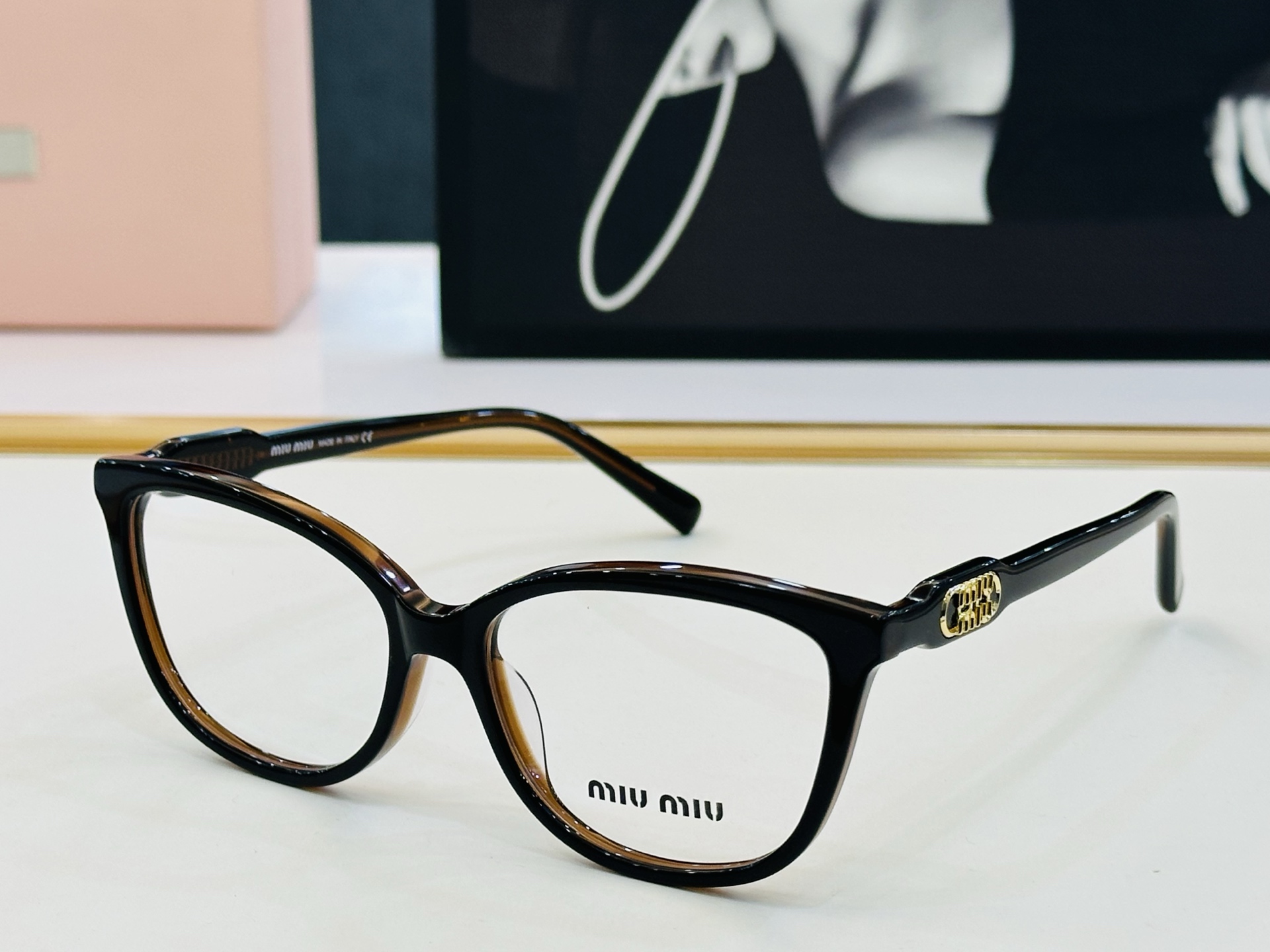 ❤️❤️🆕 谬家 MU03YS  Size：54口17-145      玫瑰得意微笑 Z独具品质 配光